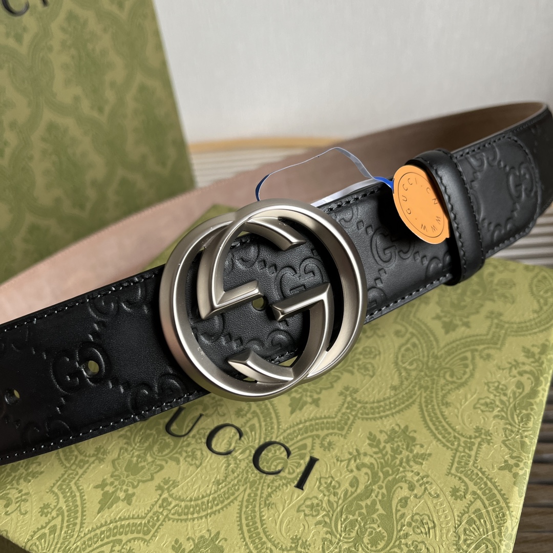 Gucci Basic Belt Cow Leather
