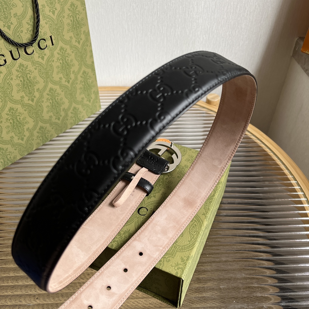 Gucci Basic Belt Cow Leather