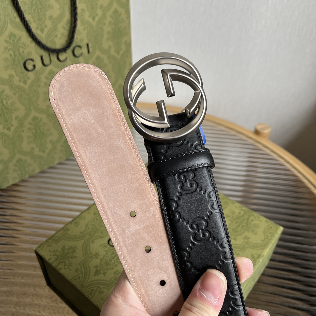 Gucci Basic Belt Cow Leather