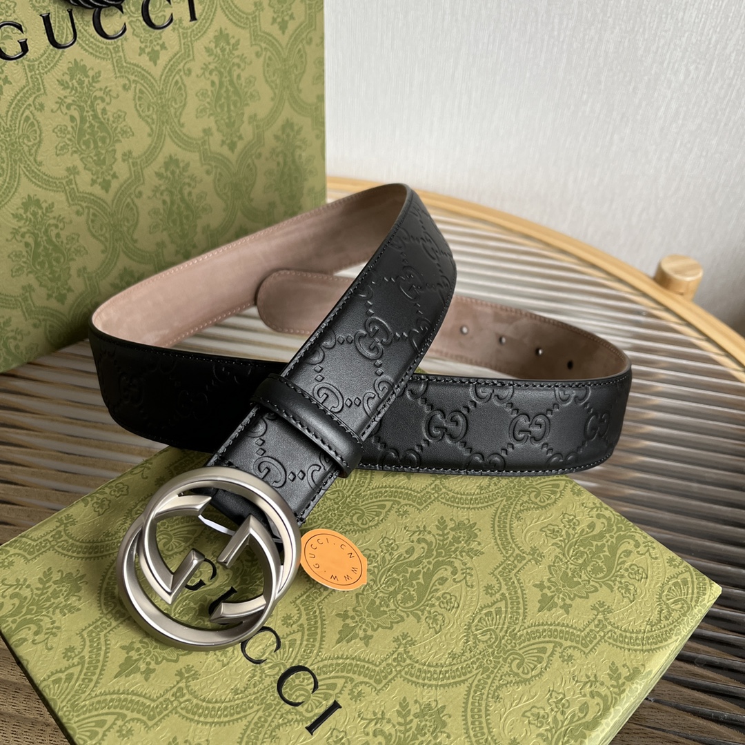 Gucci Basic Belt Cow Leather