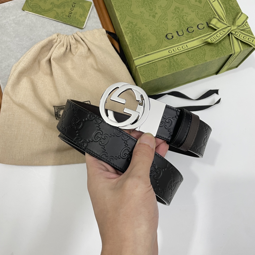 Gucci Basic Belt Black S-m