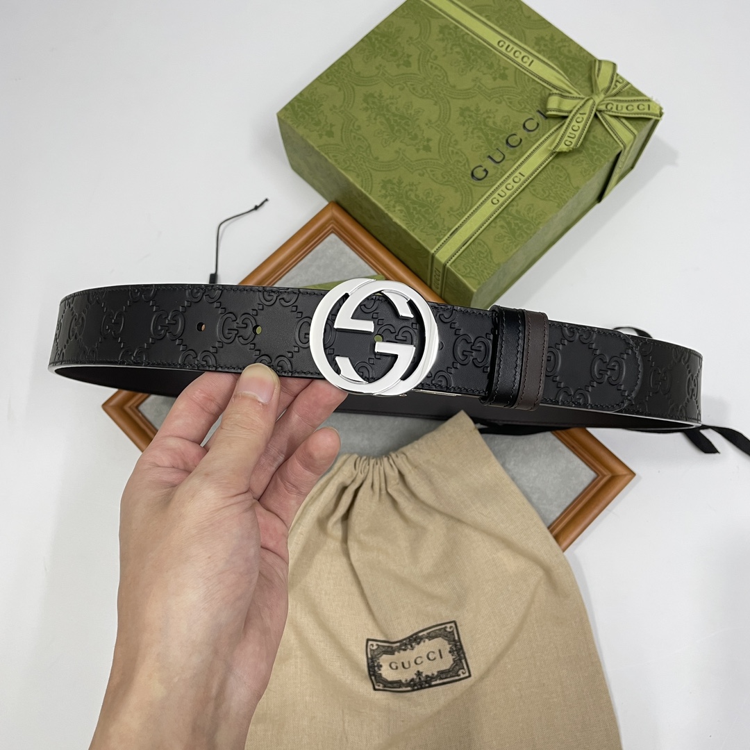 Gucci Basic Belt Black S-m