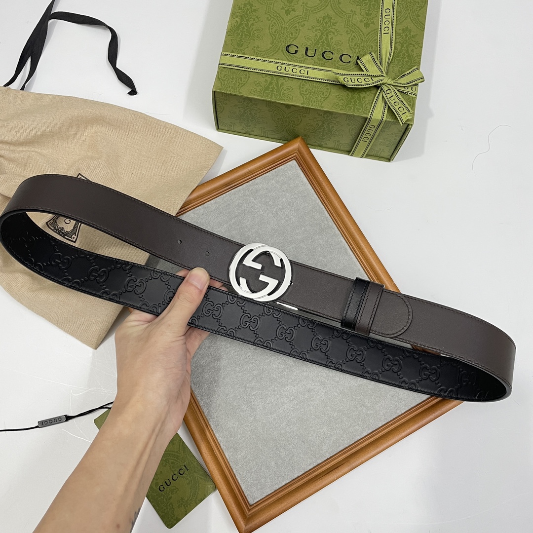 Gucci Basic Belt Black S-m