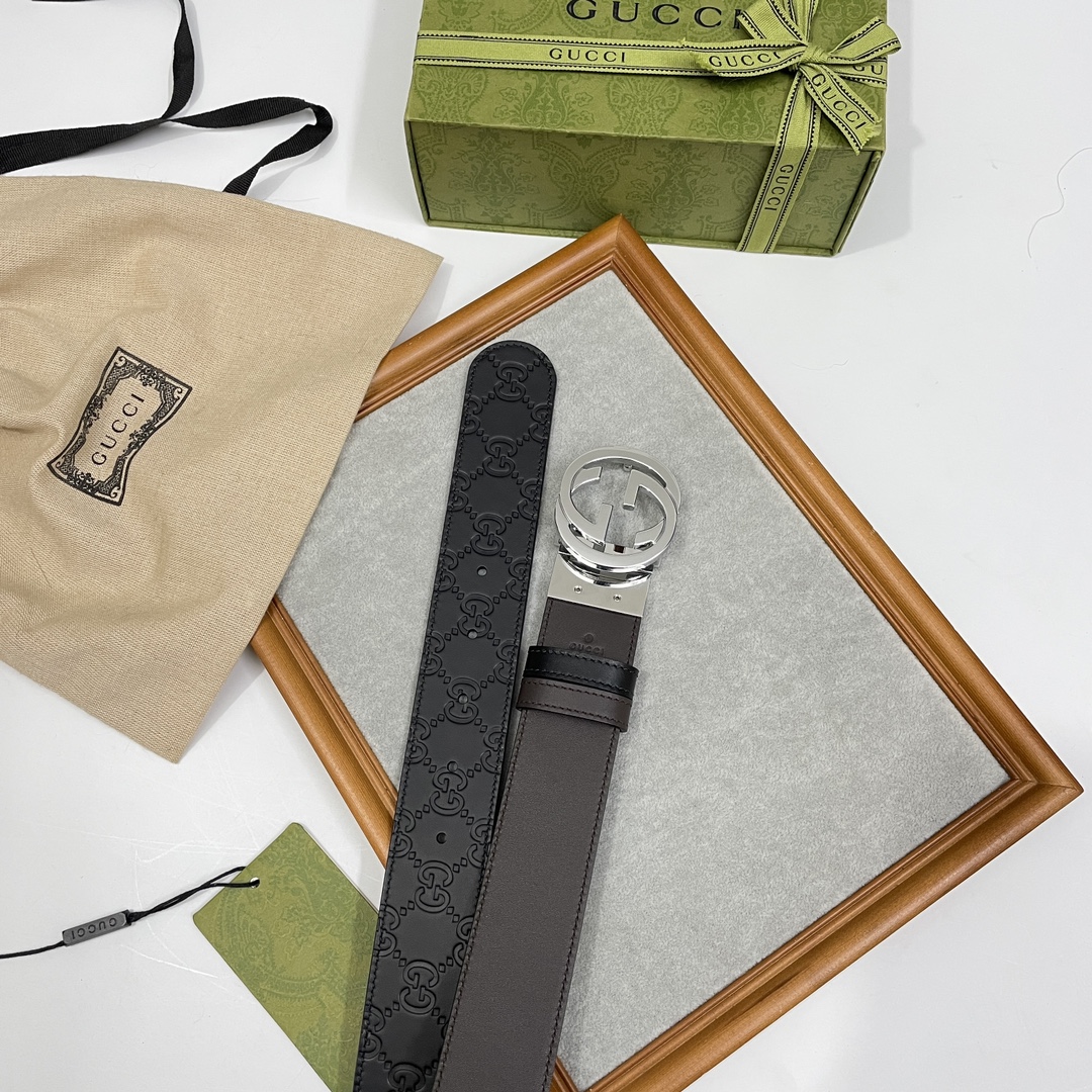 Gucci Basic Belt Black S-m