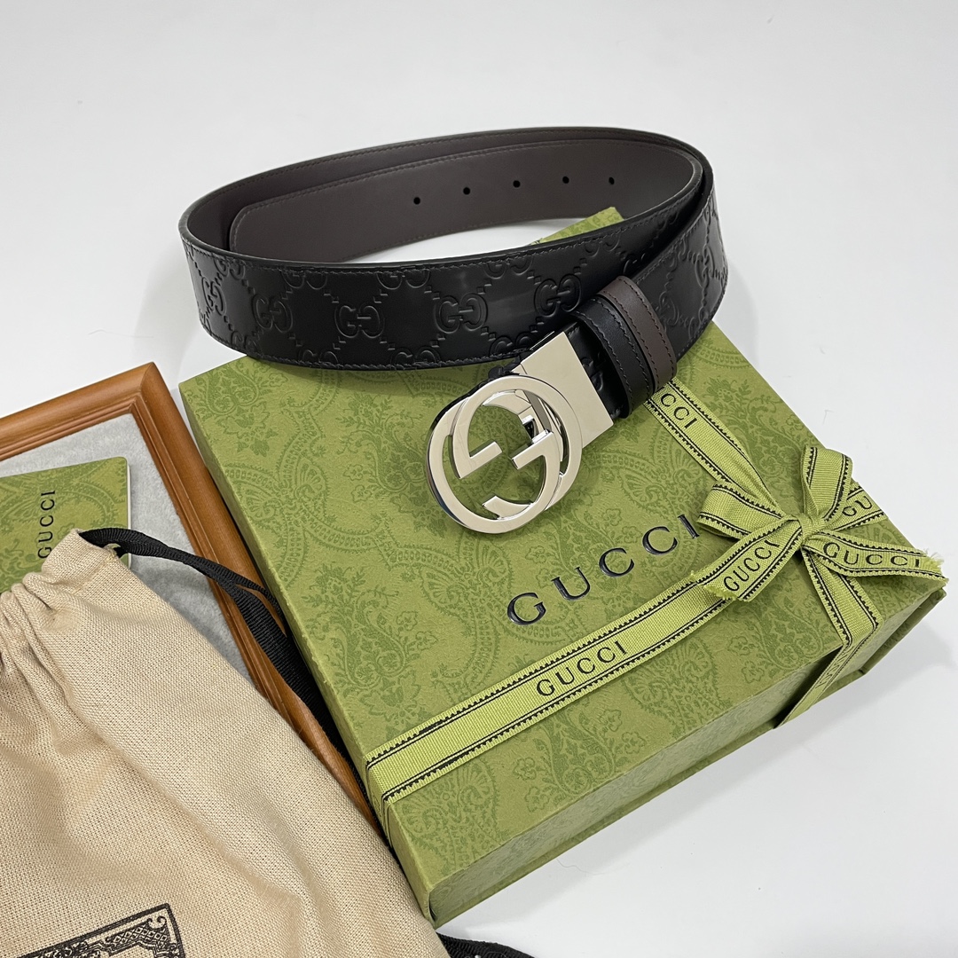 Gucci Basic Belt Black S-m