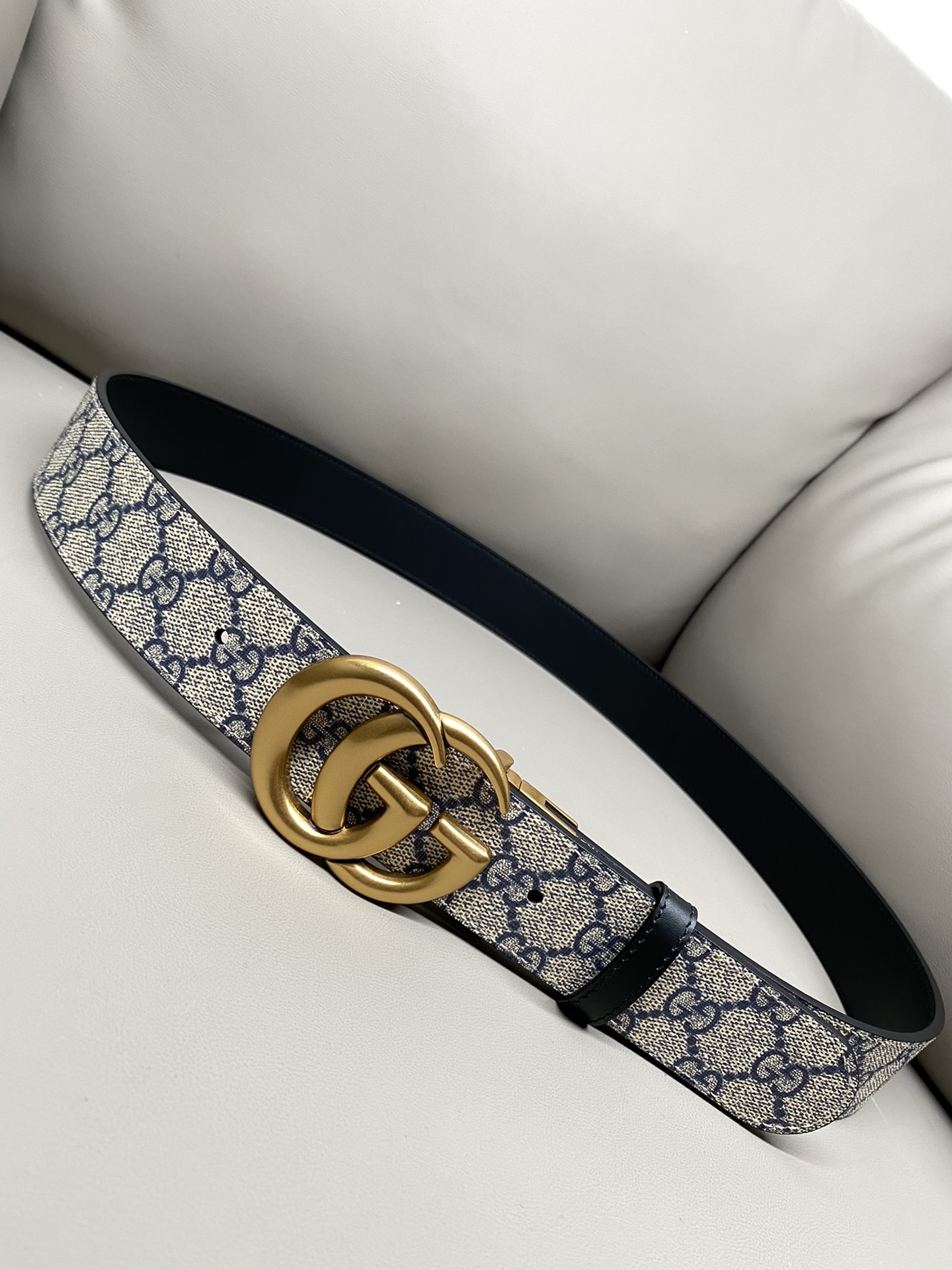 Gucci Basic Belt Cow Leather Waterproof