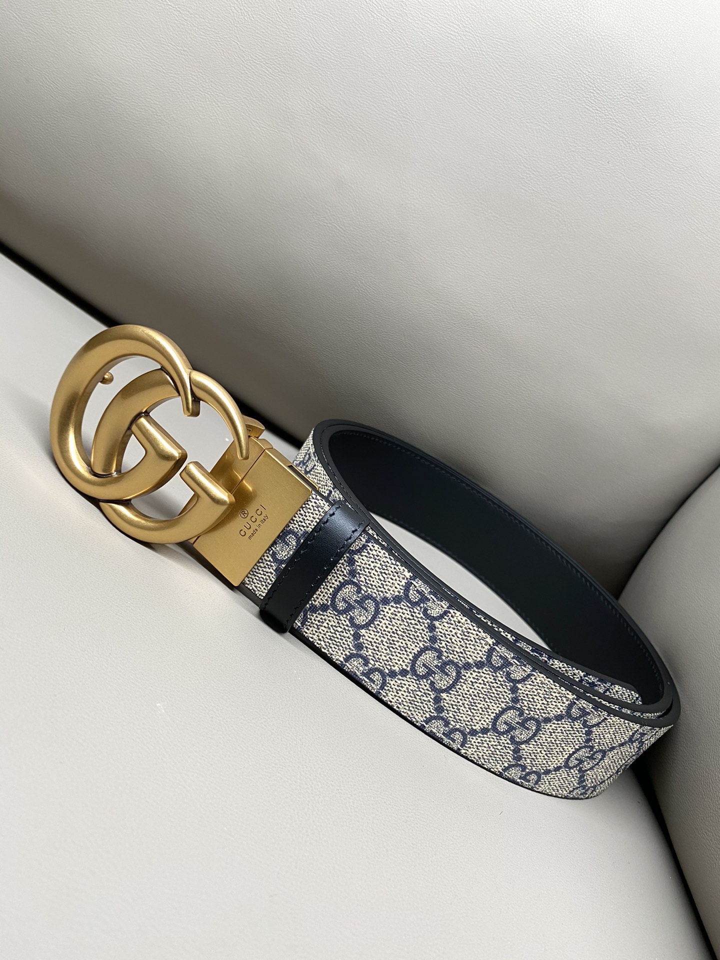 Gucci Basic Belt Cow Leather Waterproof