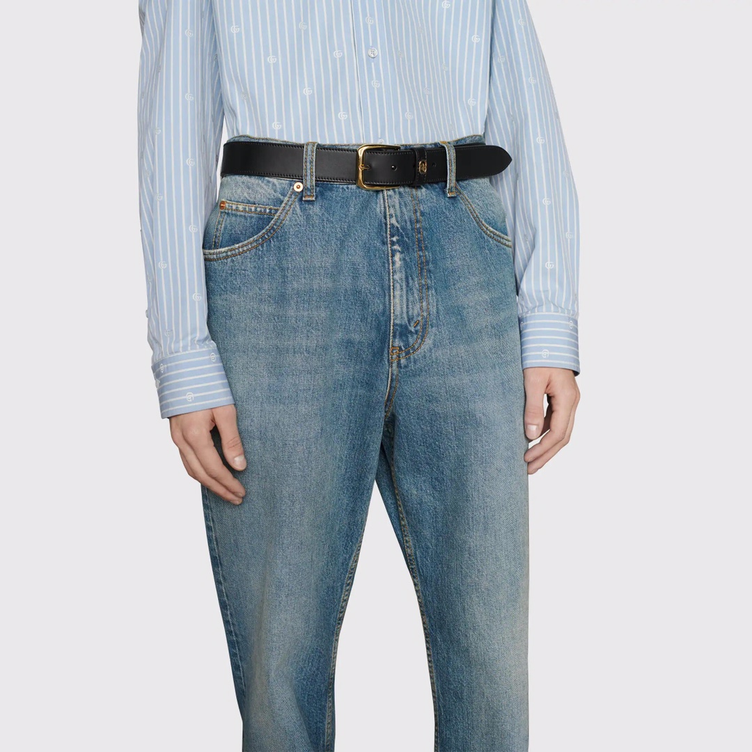 Gucci Basic Belt Black M