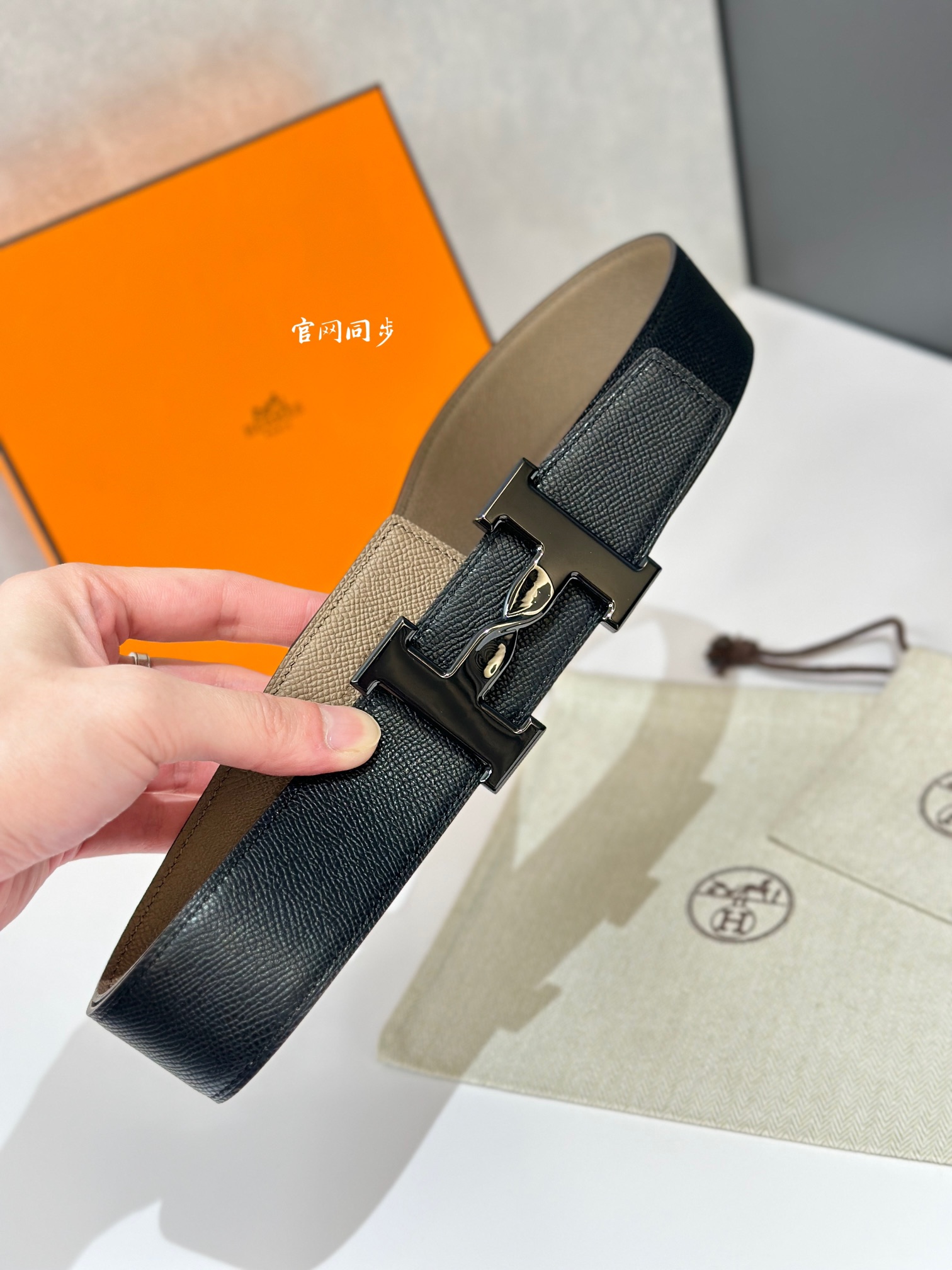 Hermès Basic Belt Cow Leather 38mm-s-l