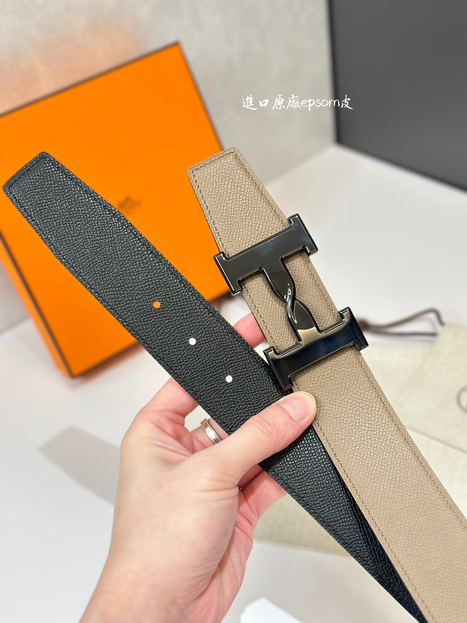 Hermès Basic Belt Cow Leather 38mm-s-l