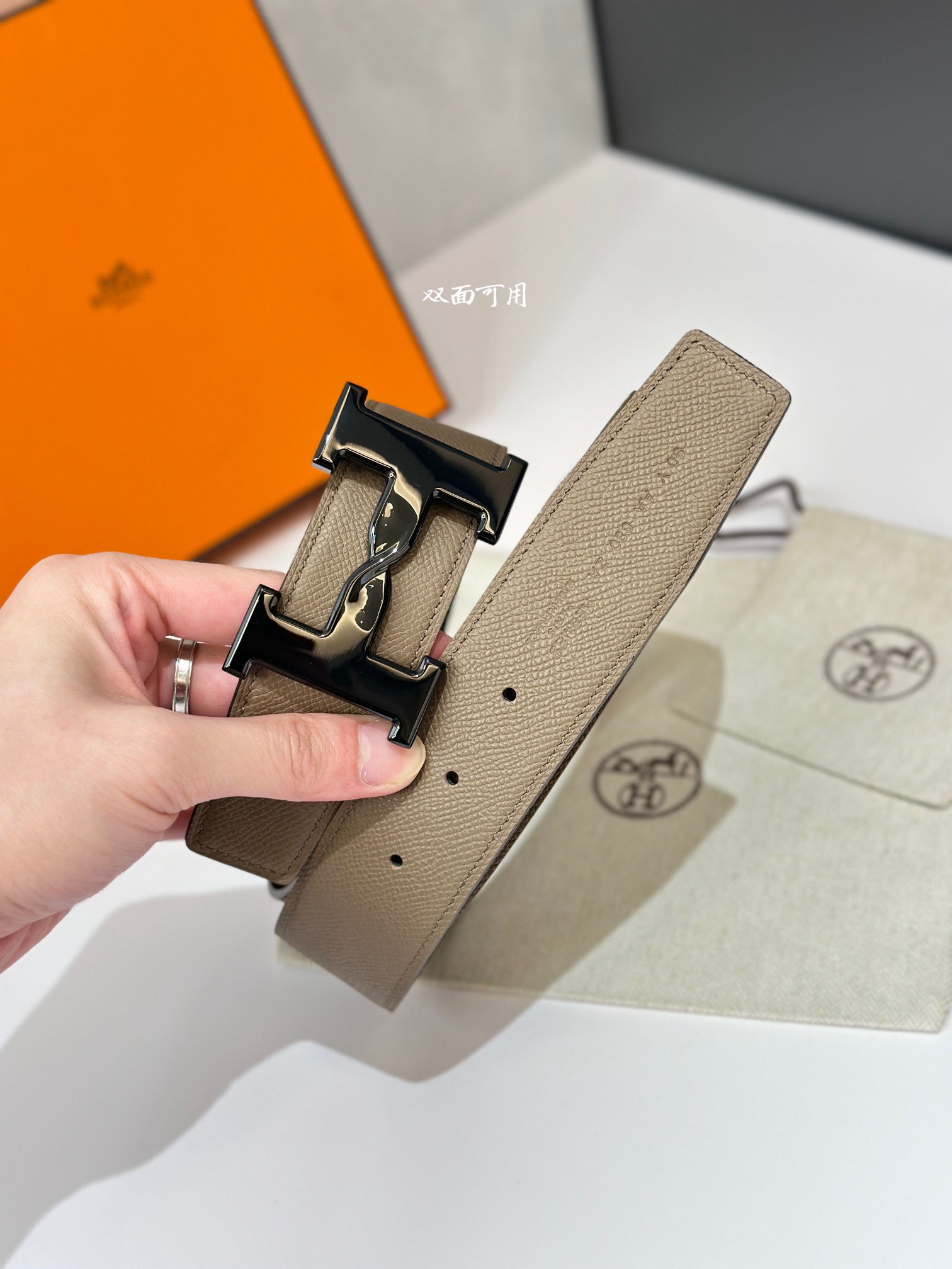 Hermès Basic Belt Cow Leather 38mm-s-l