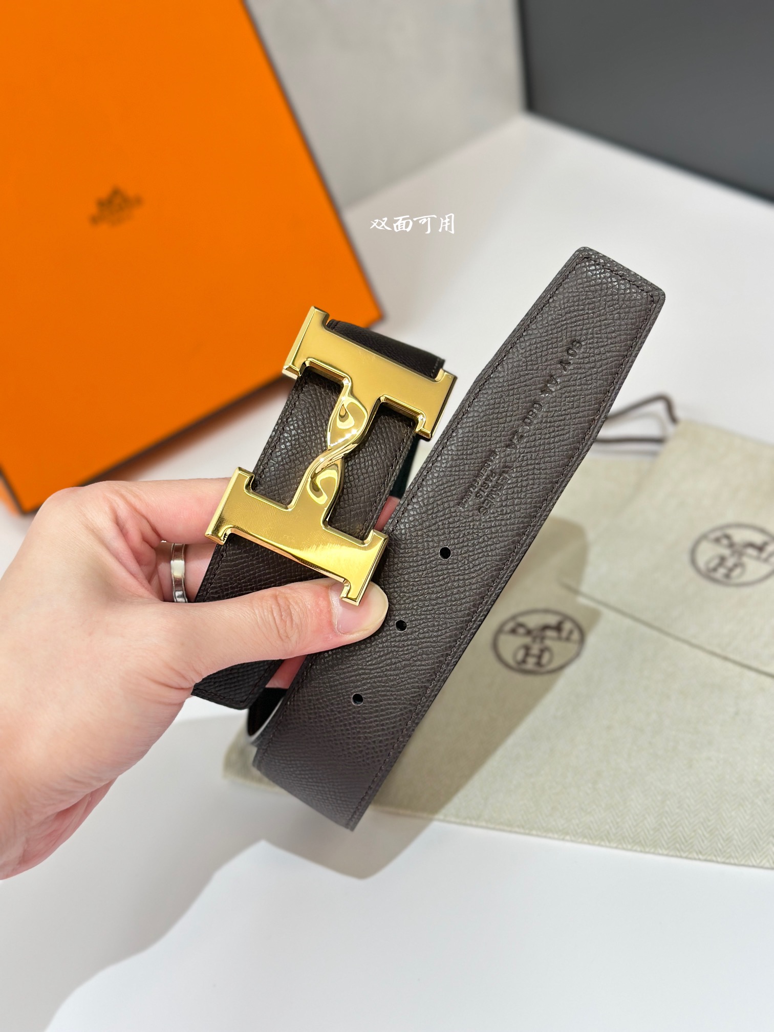 Hermès Basic Belt Cow Leather 38mm-s-l