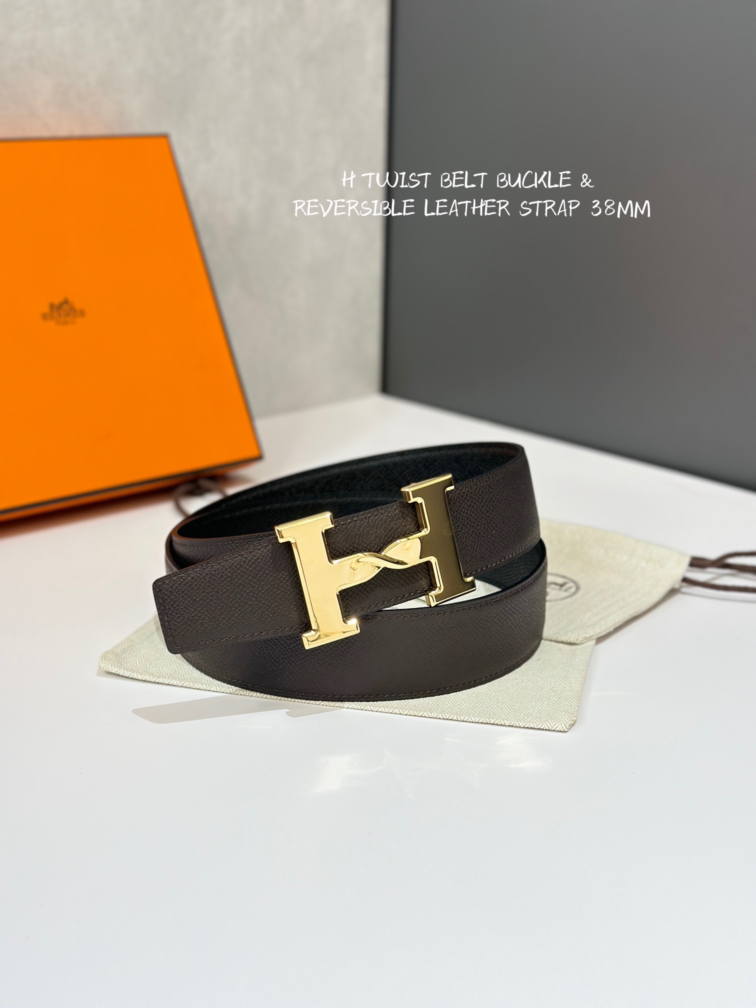 Hermès Basic Belt Cow Leather 38mm-s-l