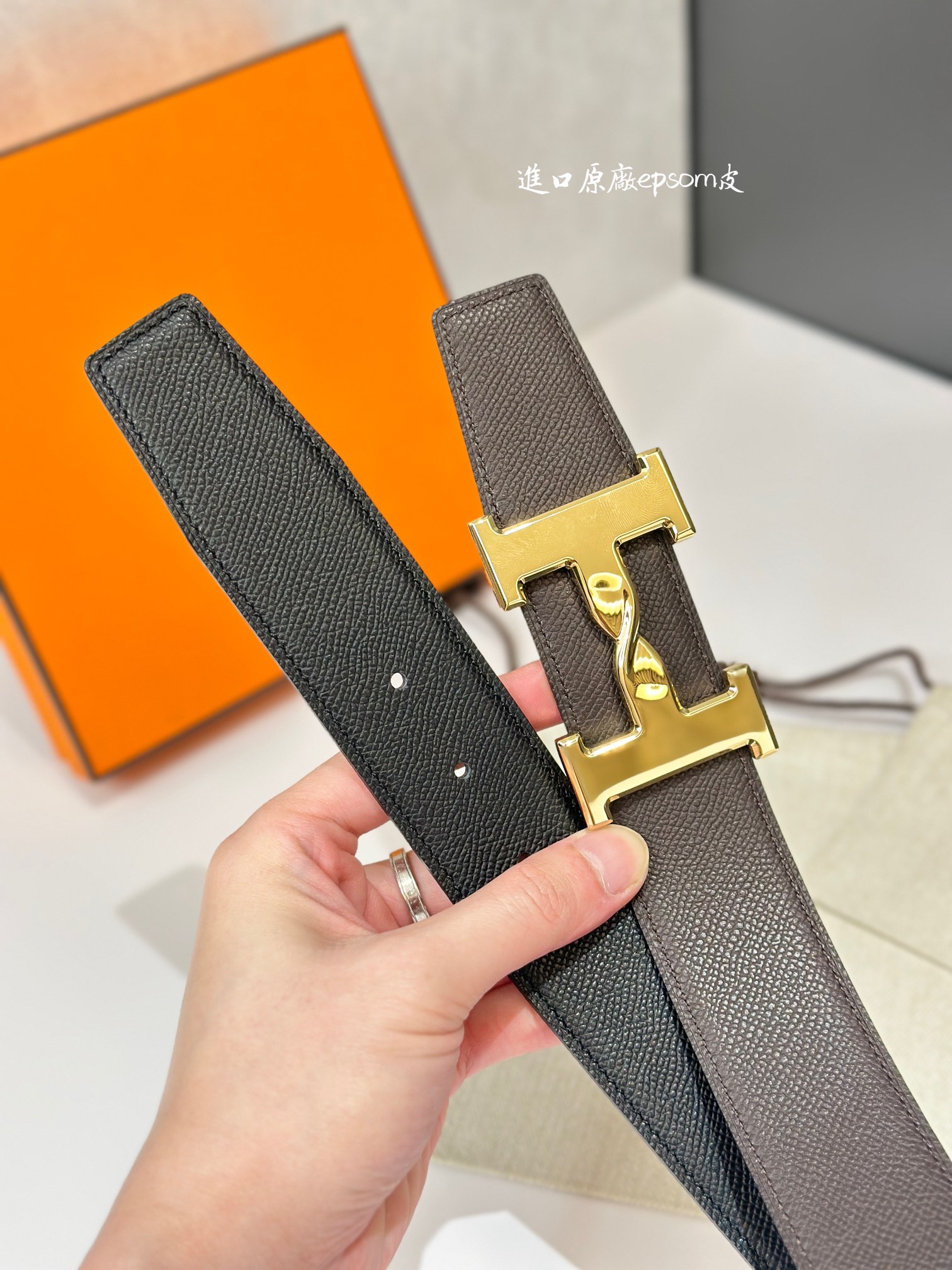 Hermès Basic Belt Cow Leather 38mm-s-l