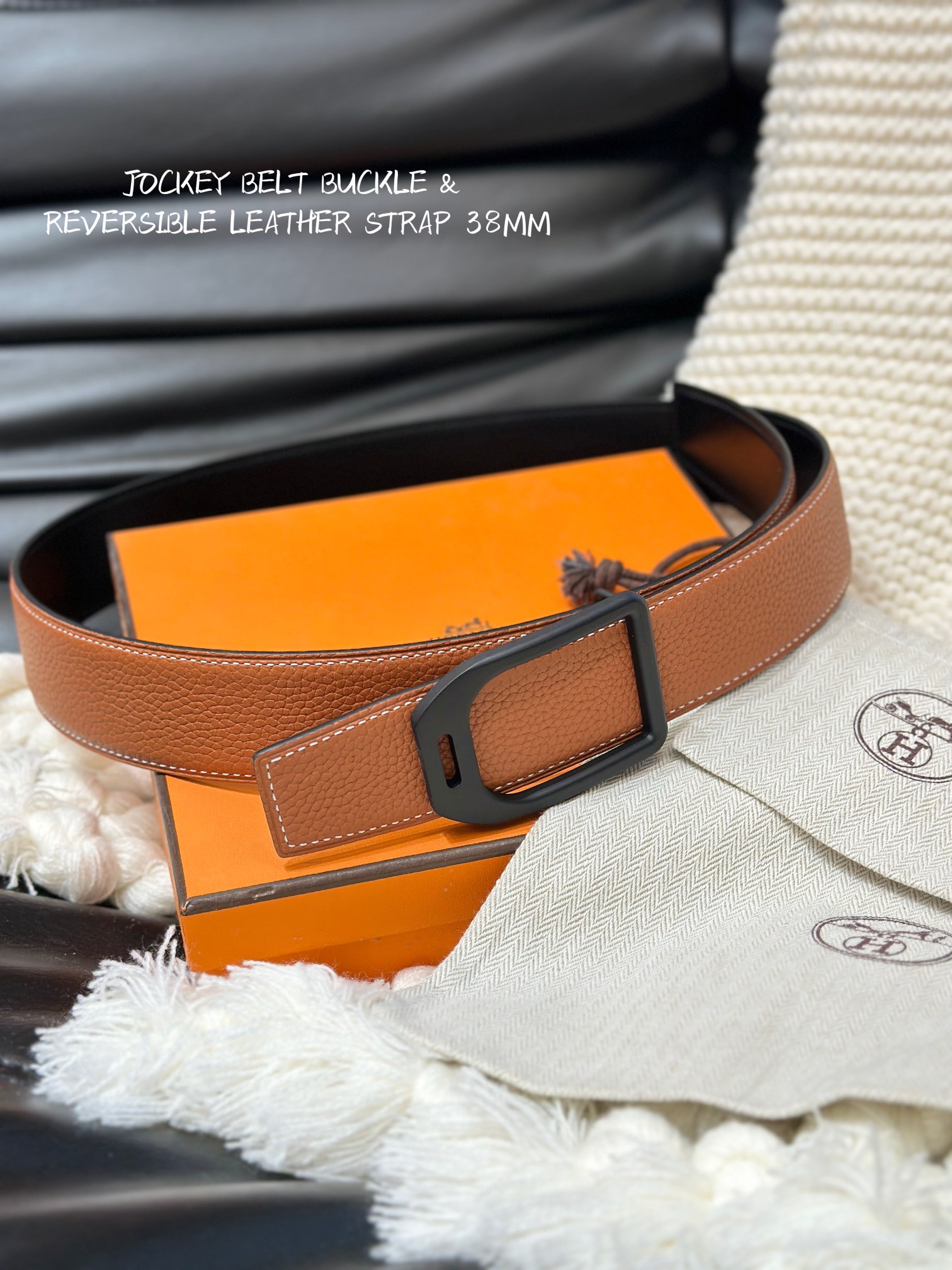 Jockey Basic Belt Cow Leather 38mm-s-l