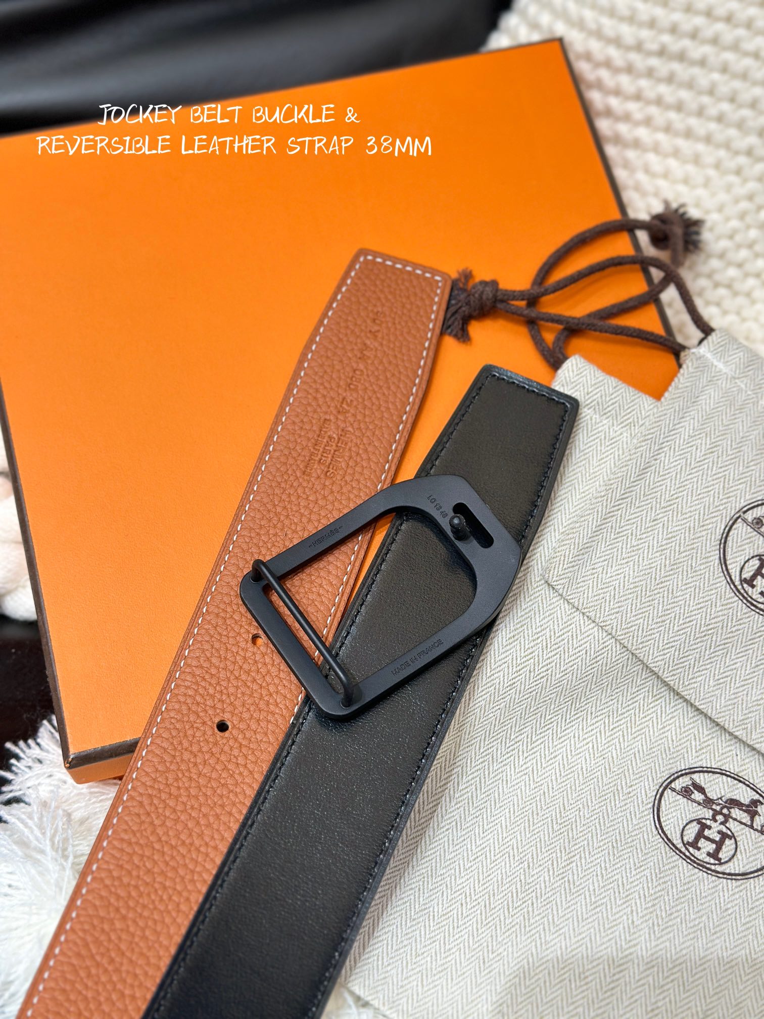 Jockey Basic Belt Cow Leather 38mm-s-l