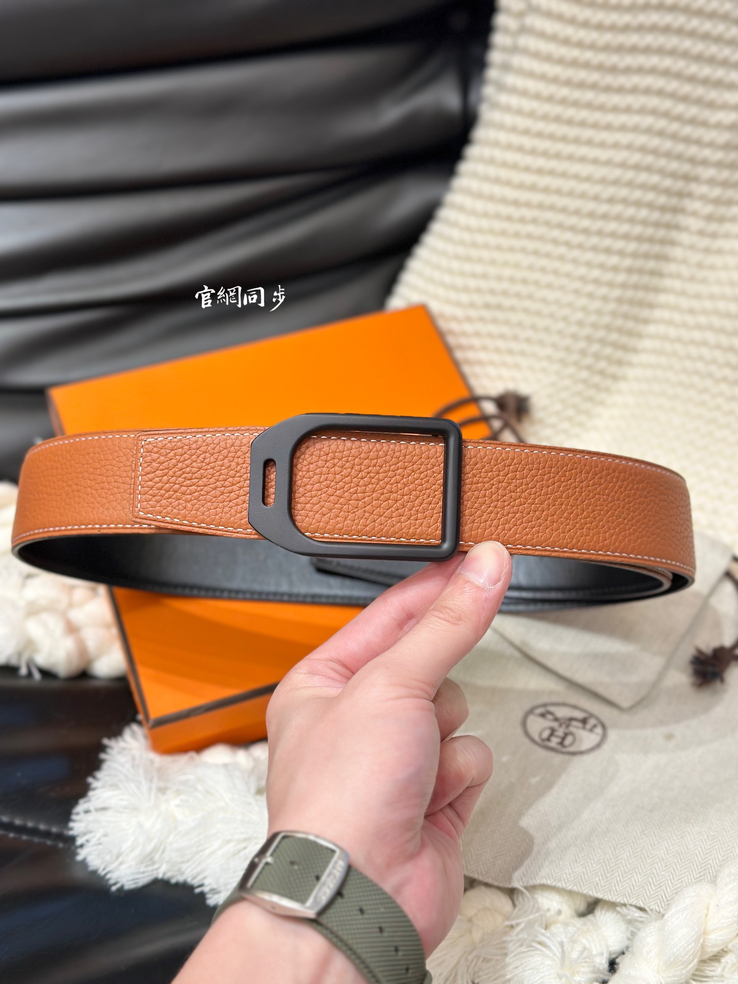 Jockey Basic Belt Cow Leather 38mm-s-l