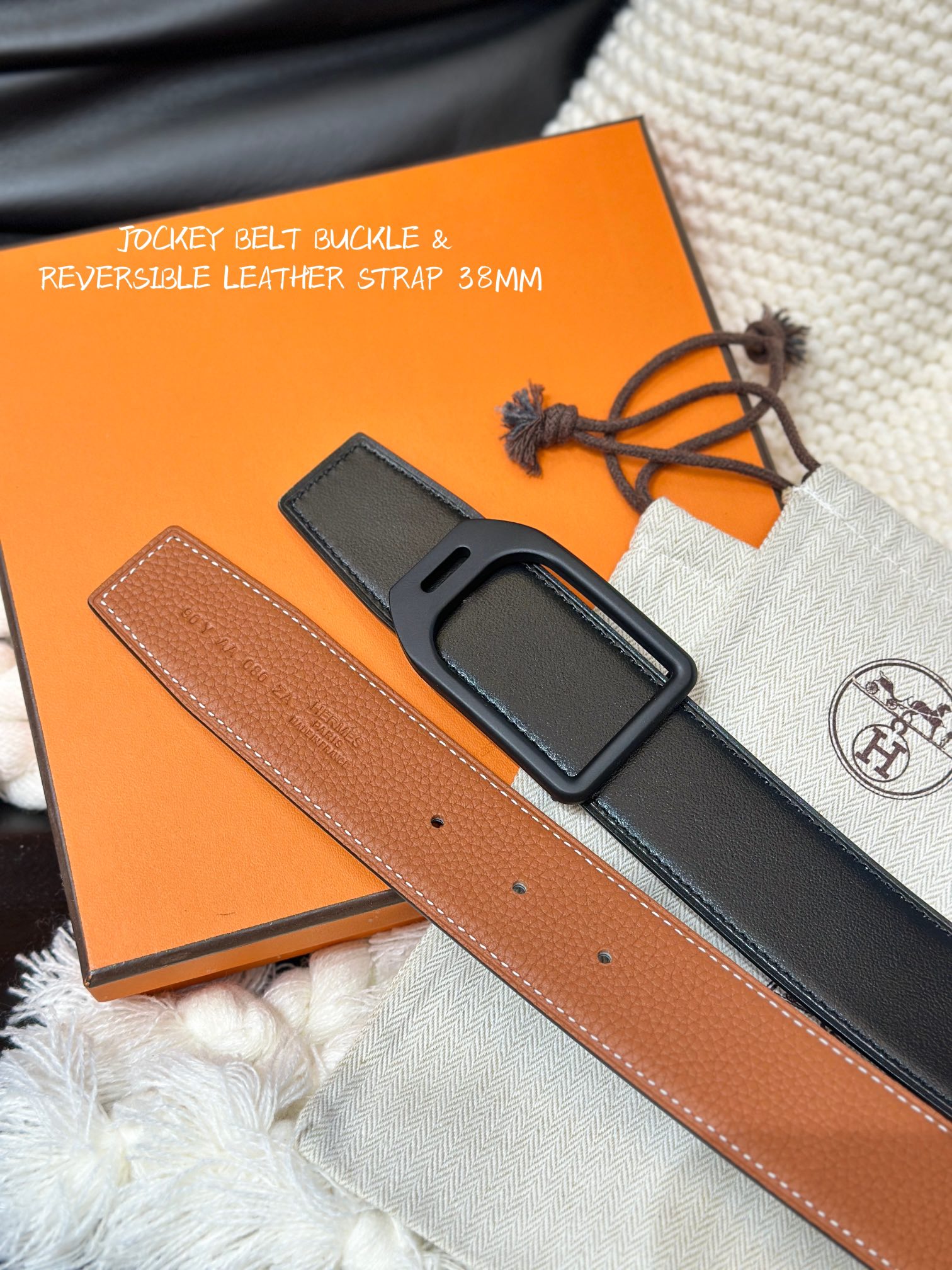 Jockey Basic Belt Cow Leather 38mm-s-l