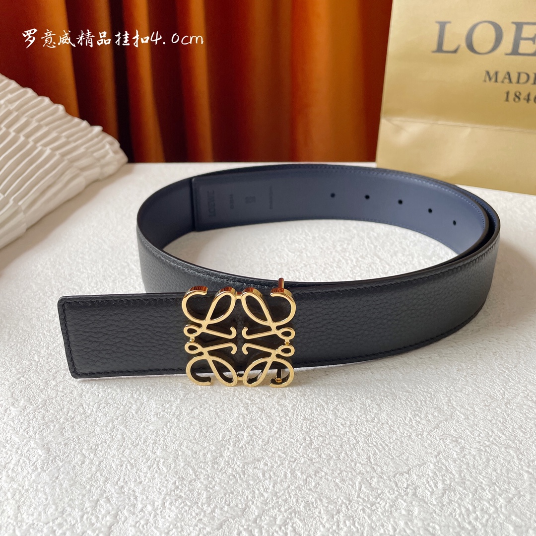 Loewe Basic Belt Cow Leather M-l