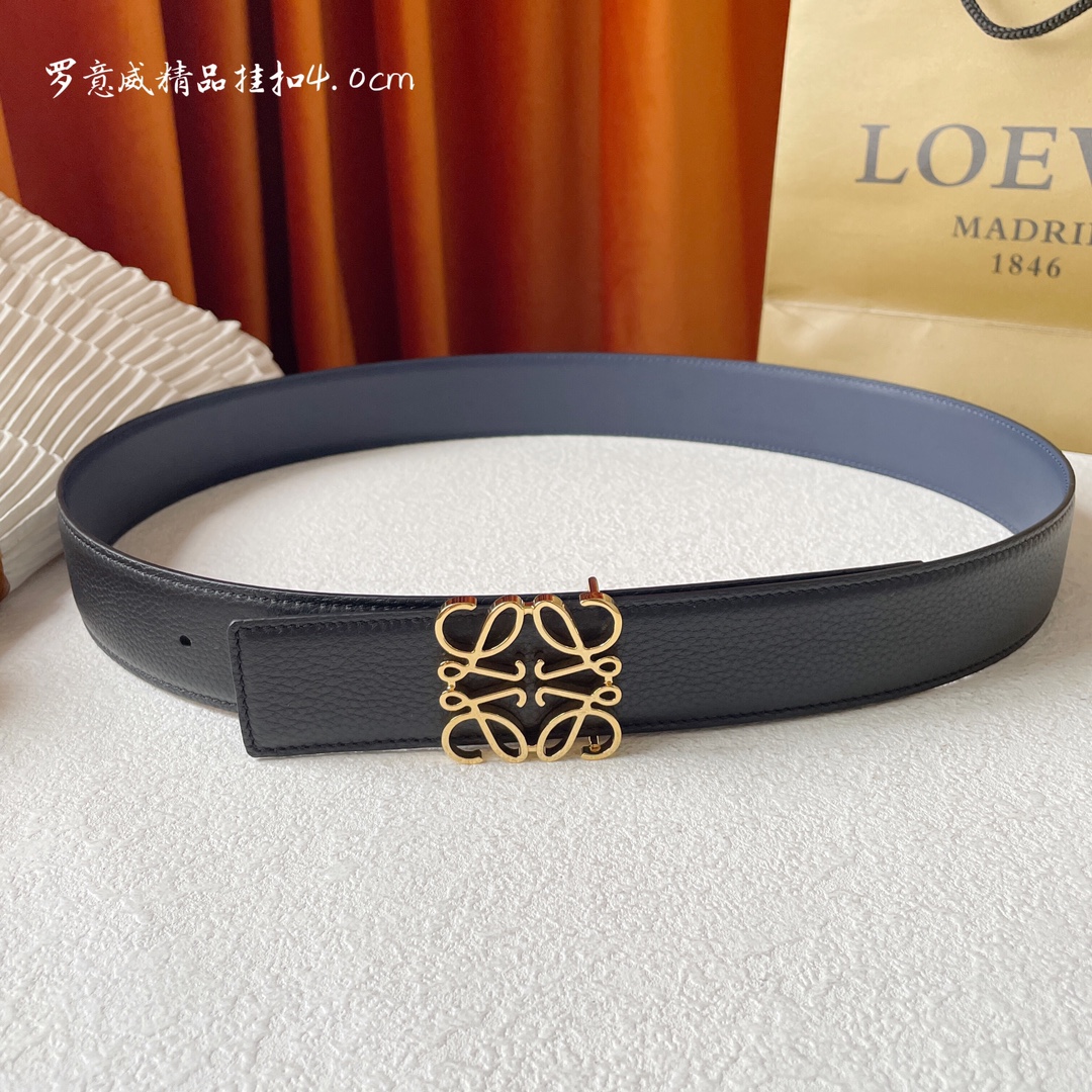 Loewe Basic Belt Cow Leather M-l