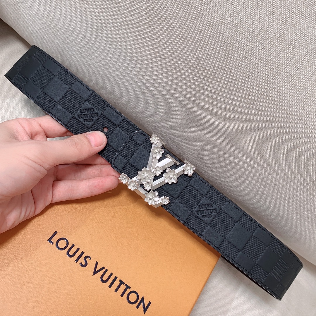 Louis Vuitton Male Leather Belt S-m-l