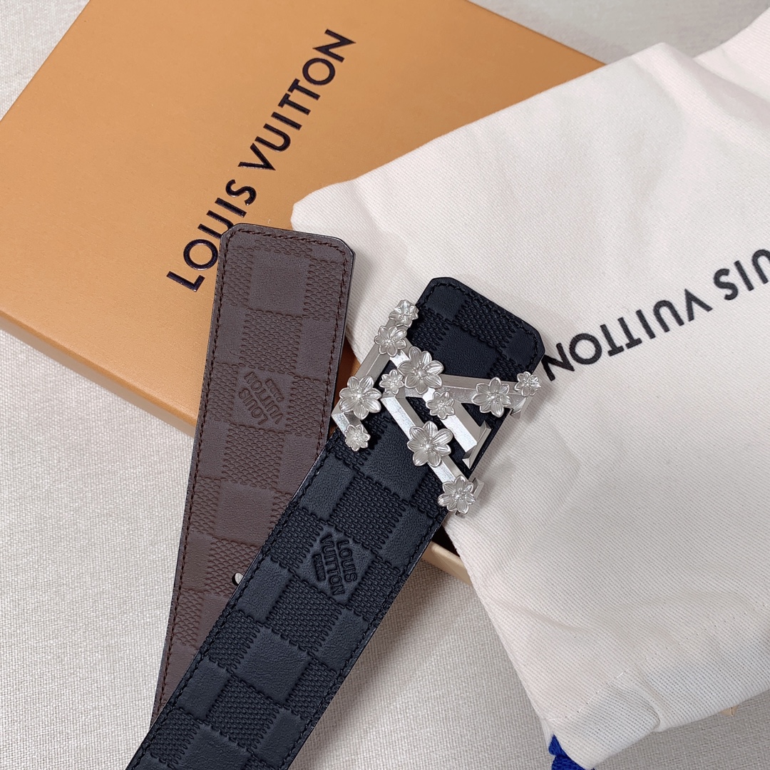 Louis Vuitton Male Leather Belt S-m-l