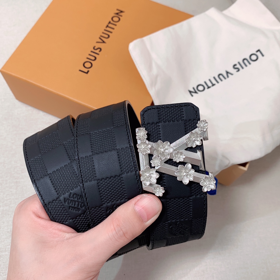 Louis Vuitton Male Leather Belt S-m-l