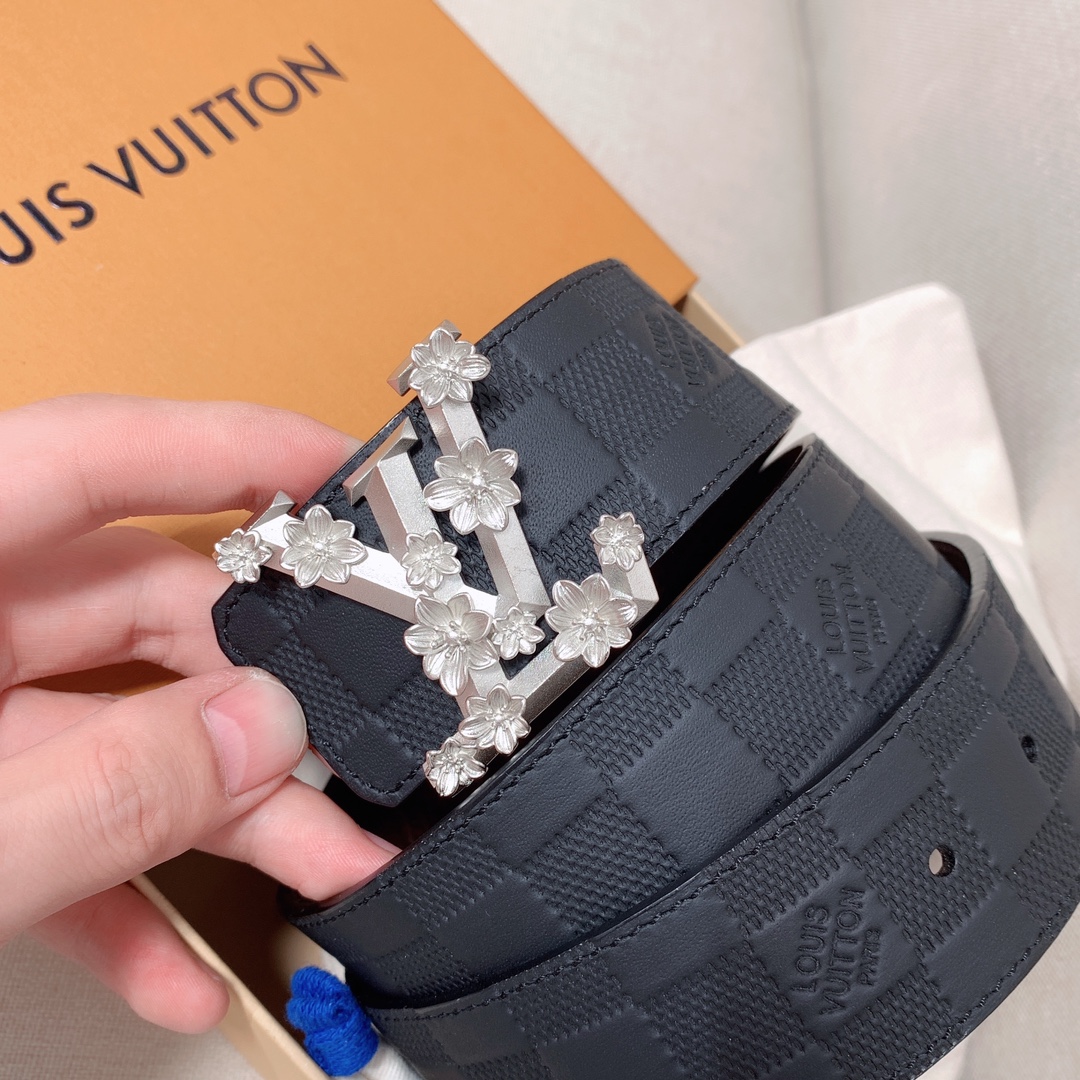 Louis Vuitton Male Leather Belt S-m-l