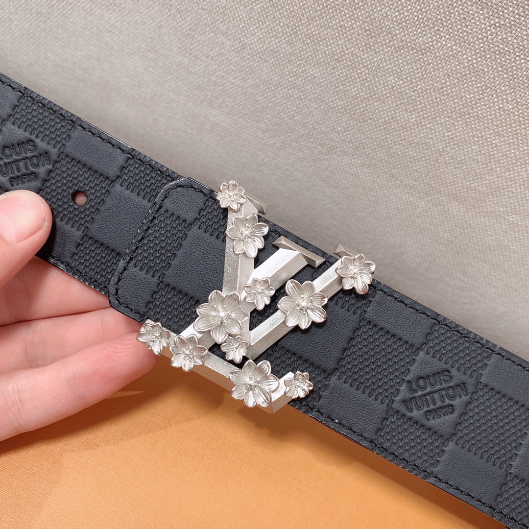 Louis Vuitton Male Leather Belt S-m-l
