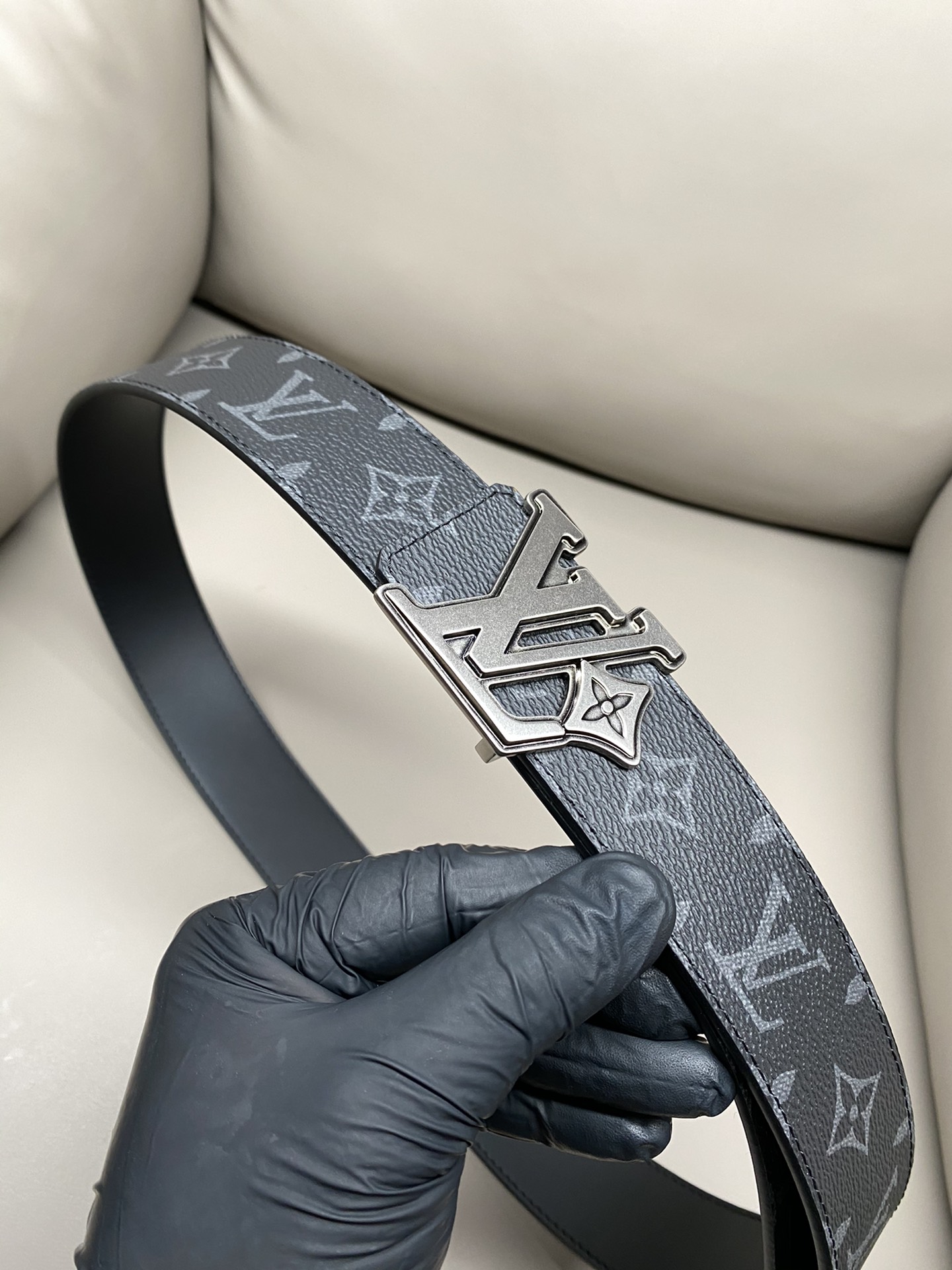 Louis Vuitton Basic Belt Canvas M-l