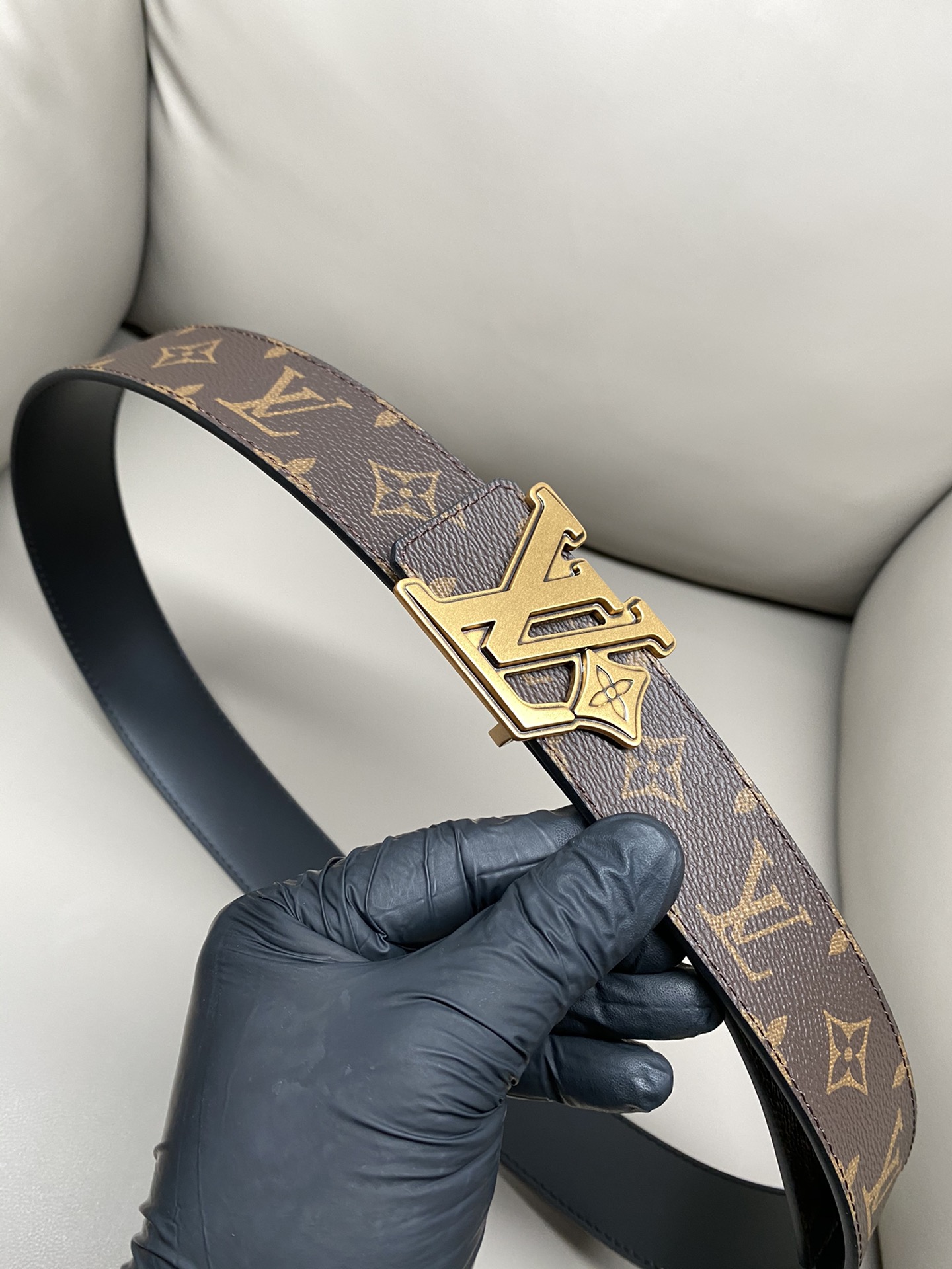 Louis Vuitton Basic Belt Canvas M-l