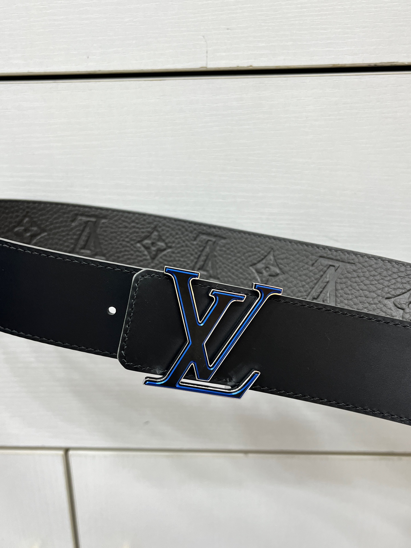 Louis Vuitton Basic Belt Silver 40mm-s-m-l