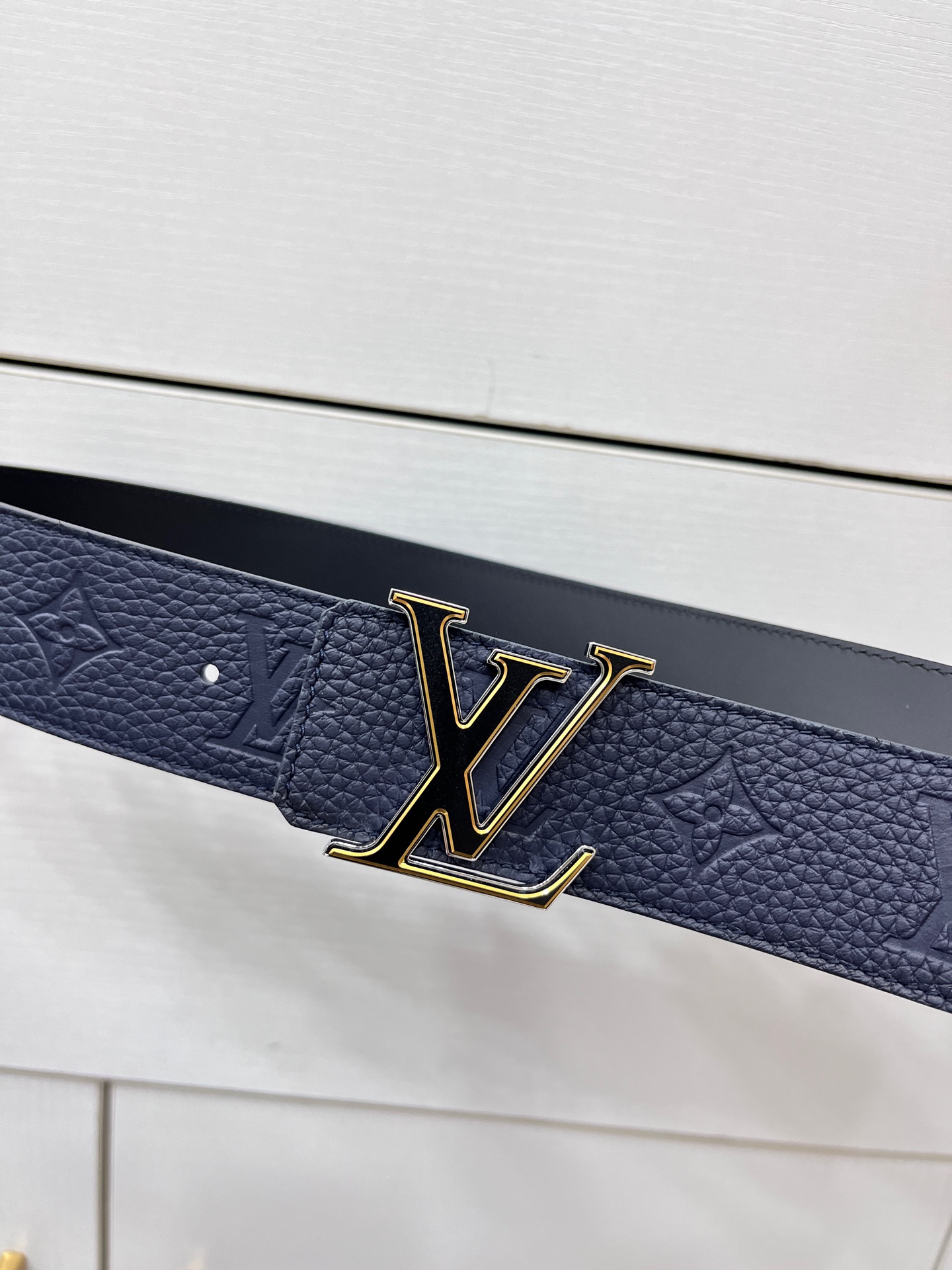 Louis Vuitton Basic Belt Silver 40mm-s-m-l