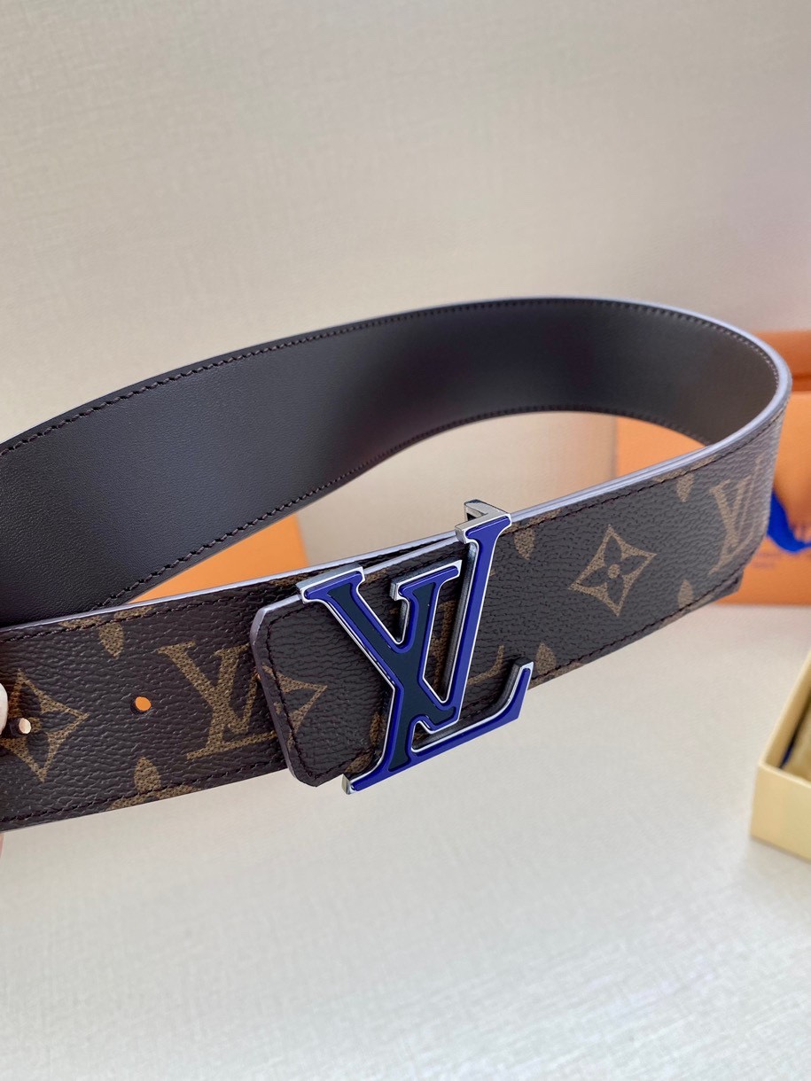 Louis Vuitton Male Leather Belt M-l