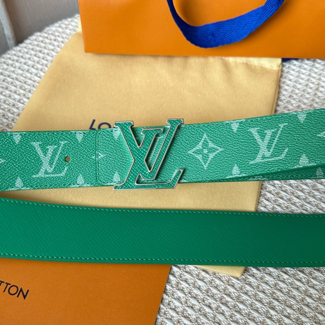 Louis Vuitton Male Basic Belt Cow Leather L