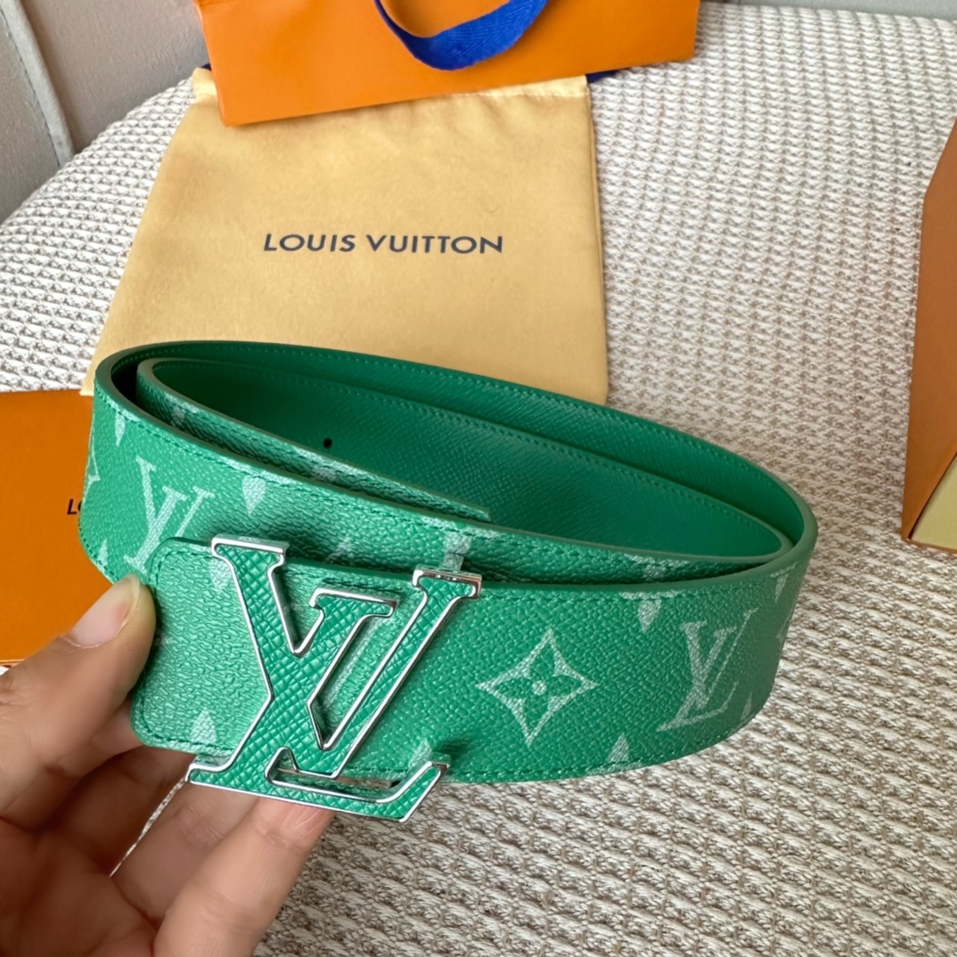 Louis Vuitton Male Basic Belt Cow Leather L