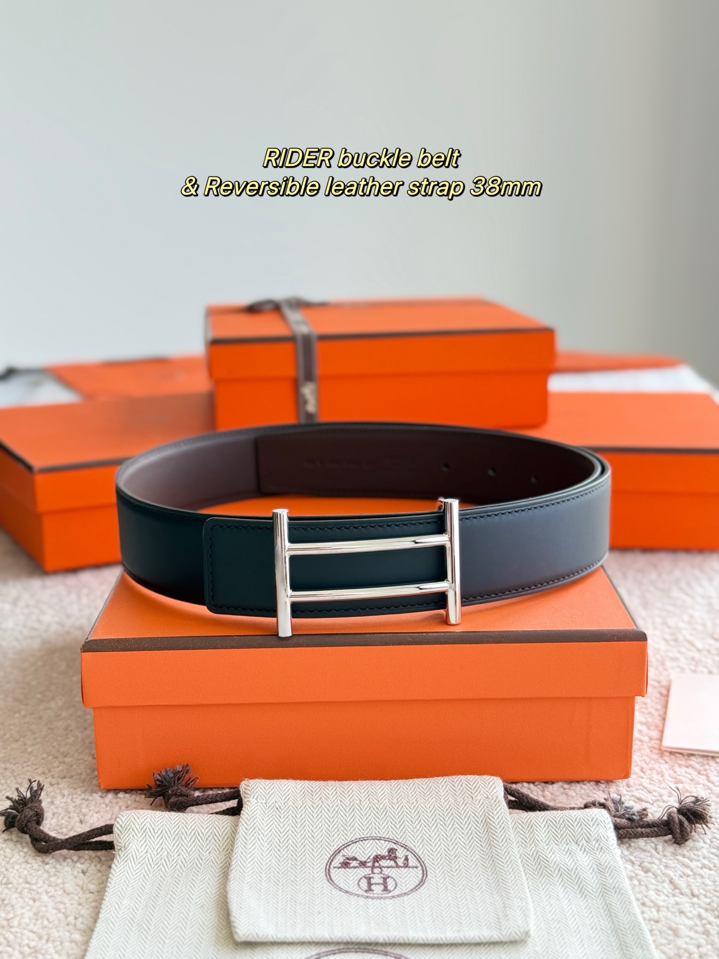 Male Basic Belt Cow Leather 38mm