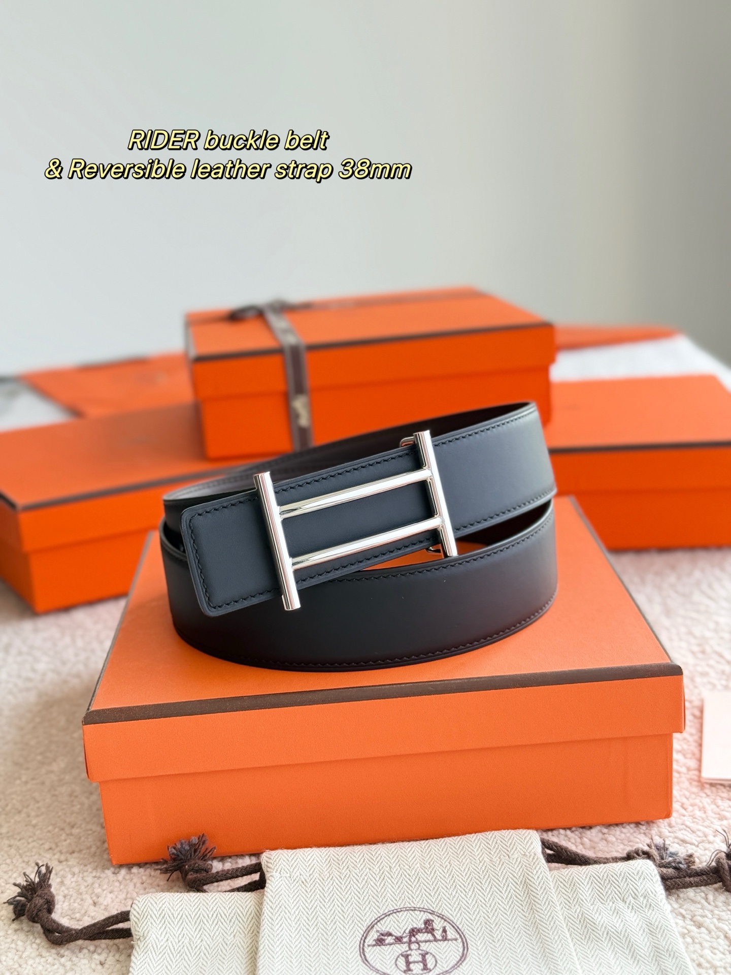 Male Basic Belt Cow Leather 38mm