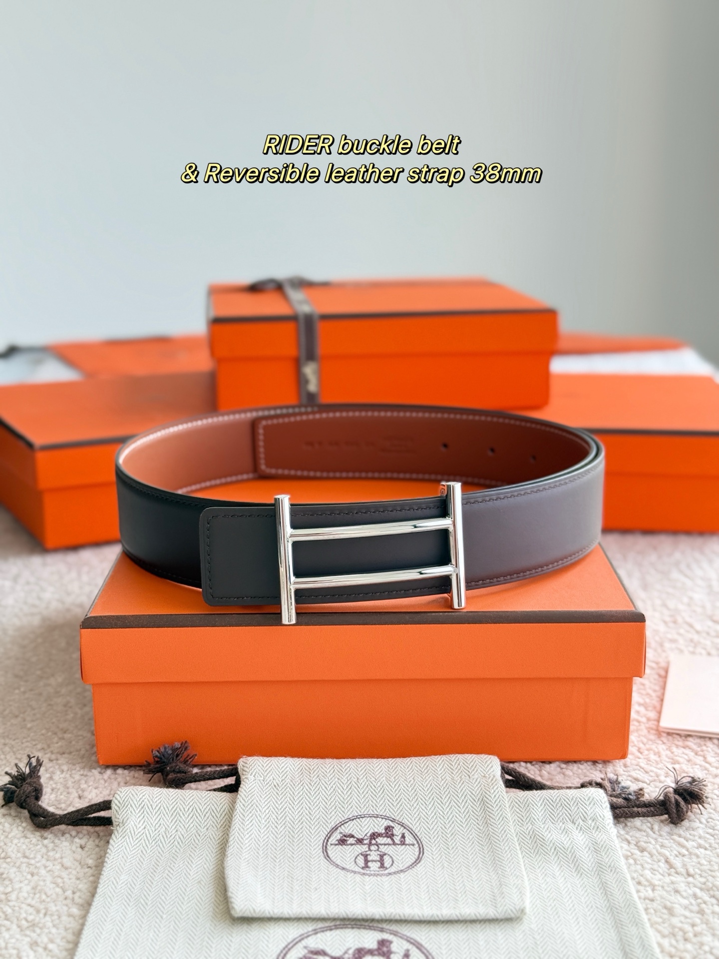 Male Basic Belt Cow Leather 38mm