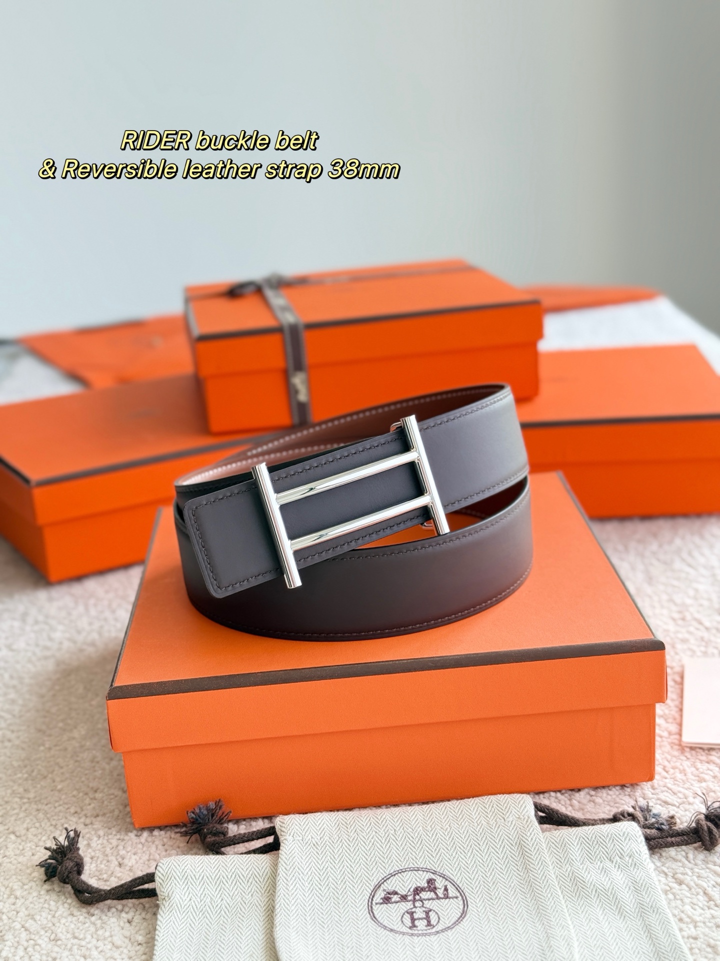 Male Basic Belt Cow Leather 38mm