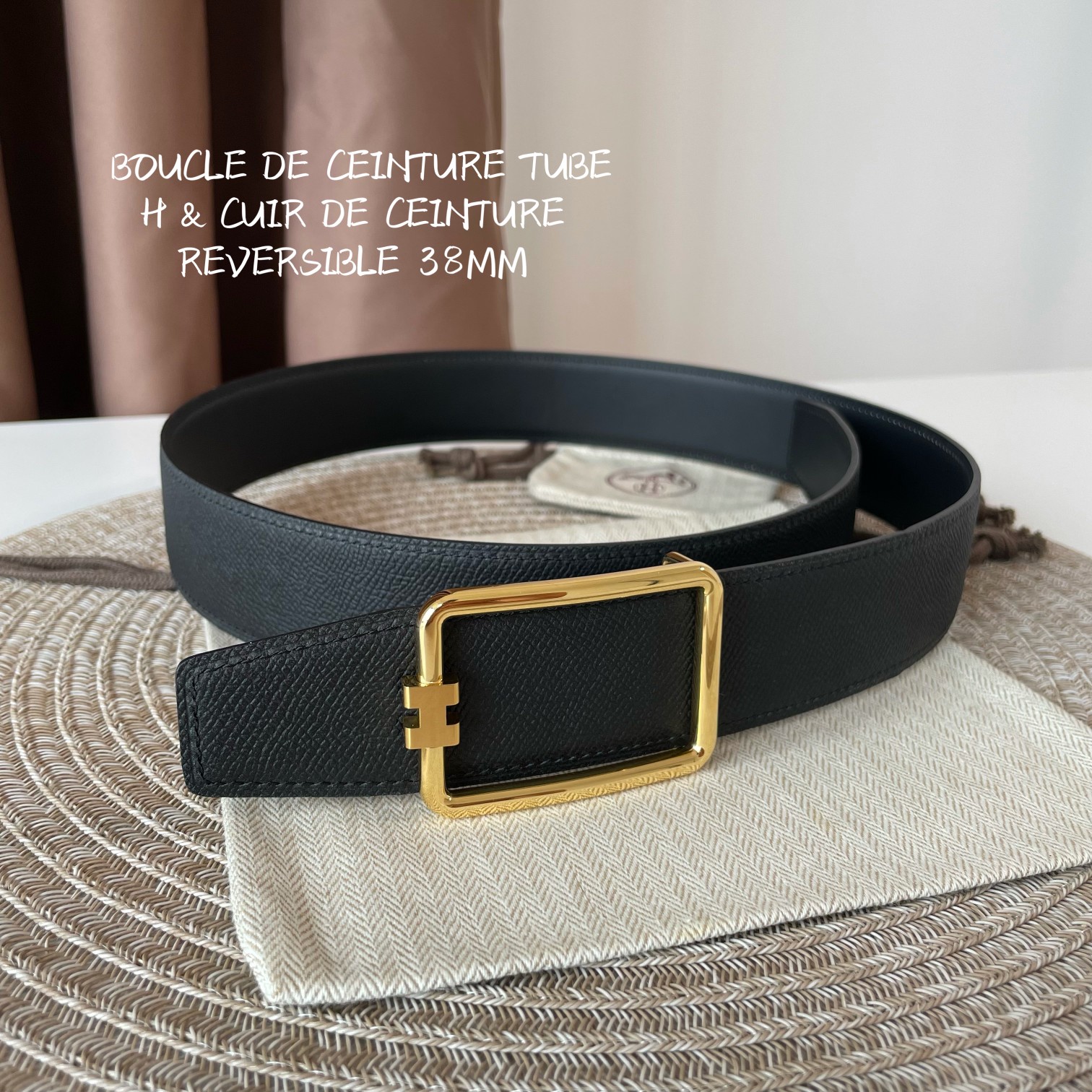 Hermès Basic Belt 38mm-s-m-l