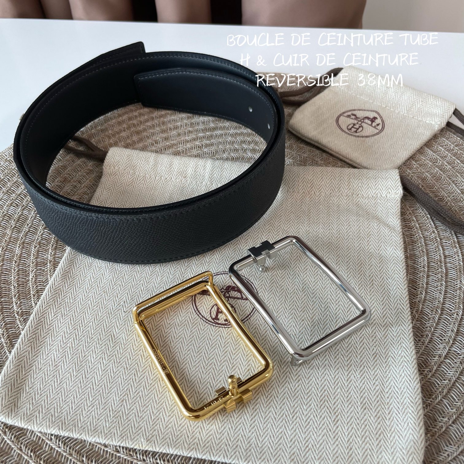 Hermès Basic Belt 38mm-s-m-l