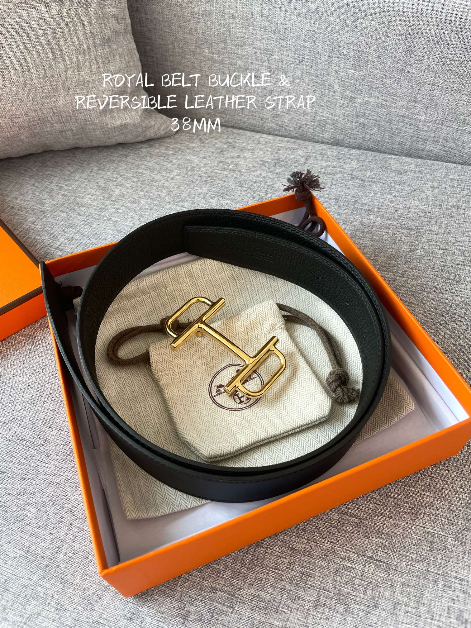 Hermès Basic Belt 38mm-s-m-l