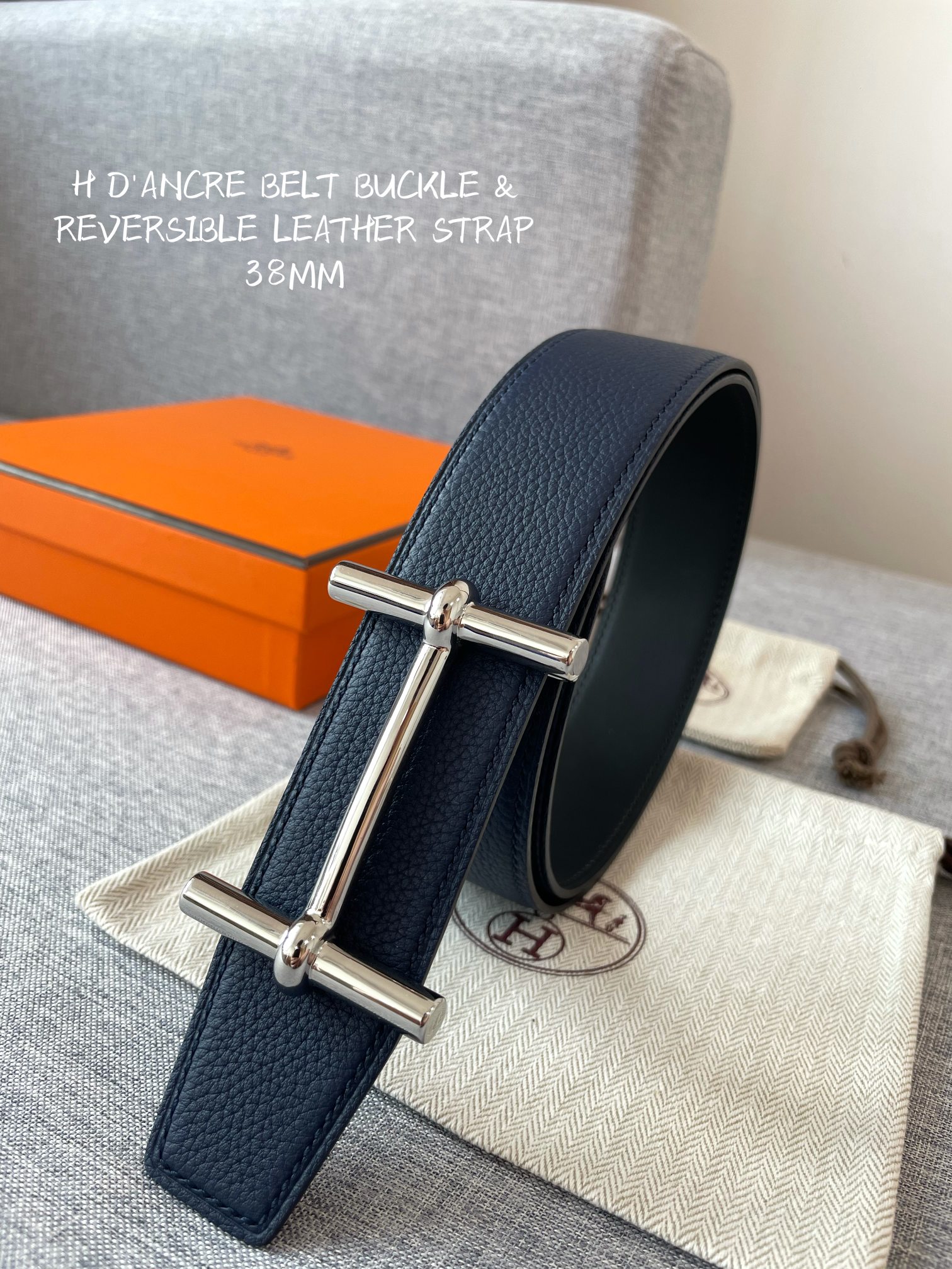 Hermès Basic Belt 38mm-s-m-l