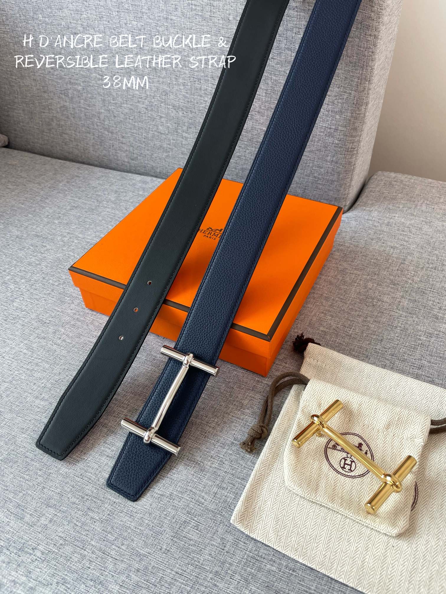 Hermès Basic Belt 38mm-s-m-l