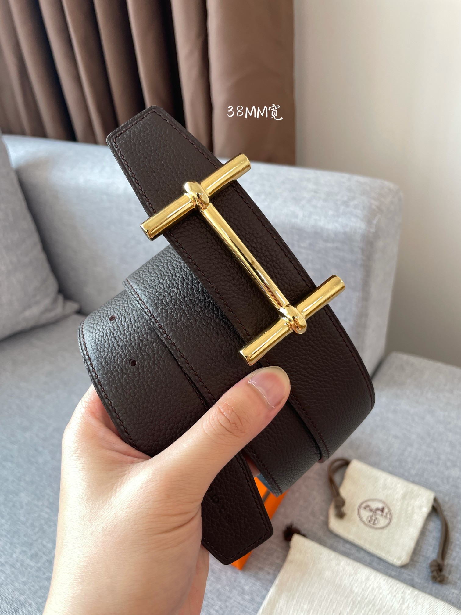 Hermès Basic Belt 38mm-s-m-l