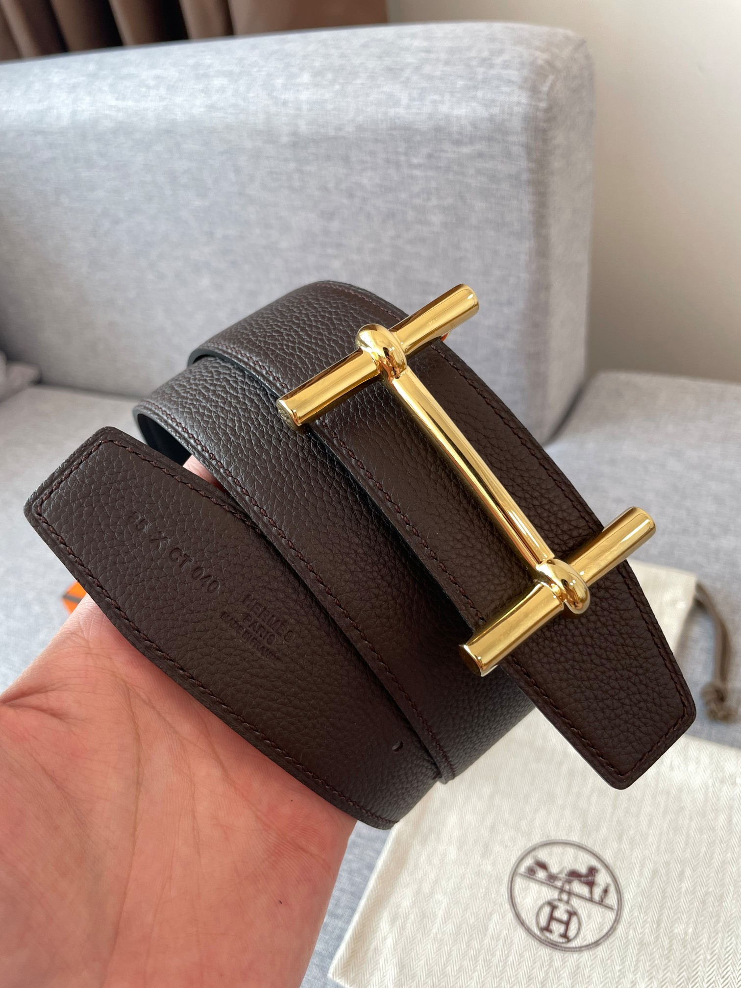 Hermès Basic Belt 38mm-s-m-l