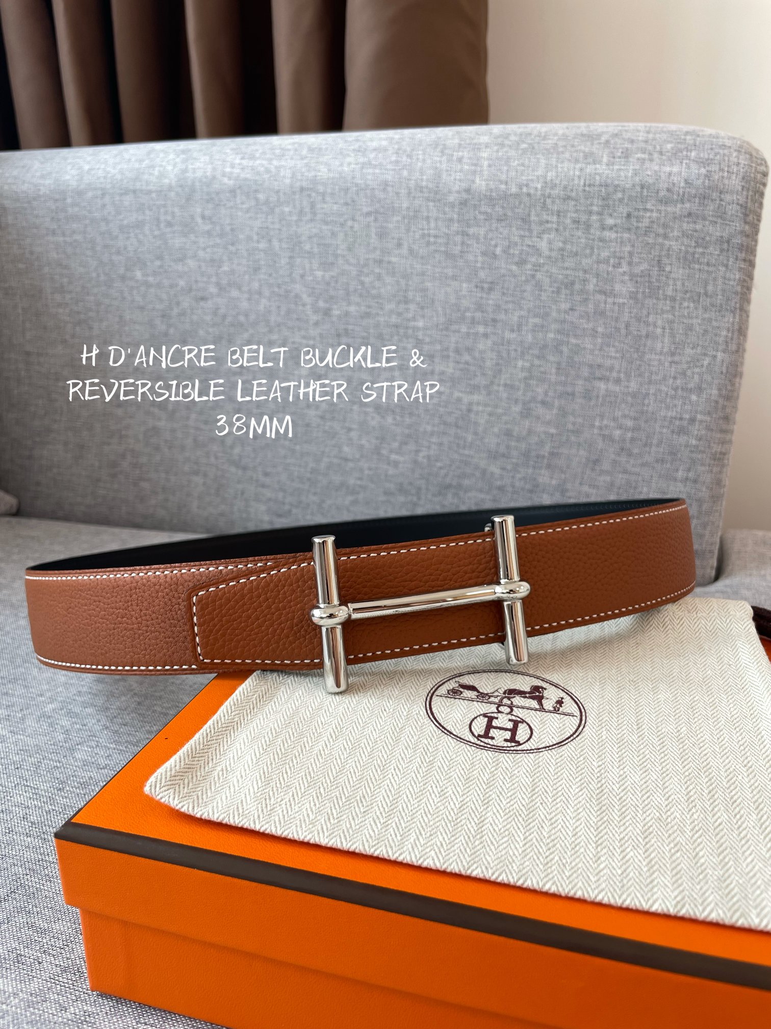 Hermès Basic Belt 38mm-s-m-l