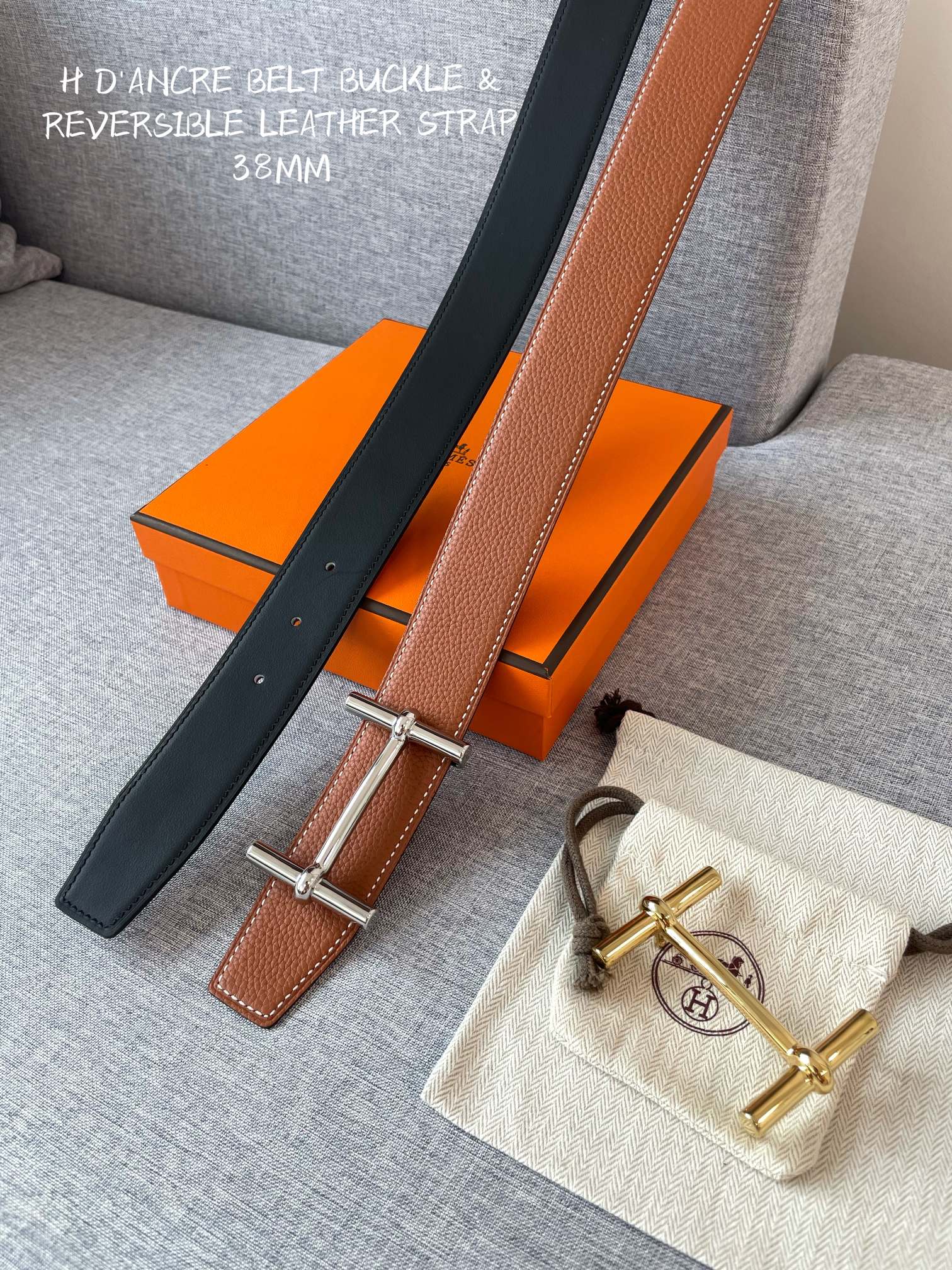 Hermès Basic Belt 38mm-s-m-l