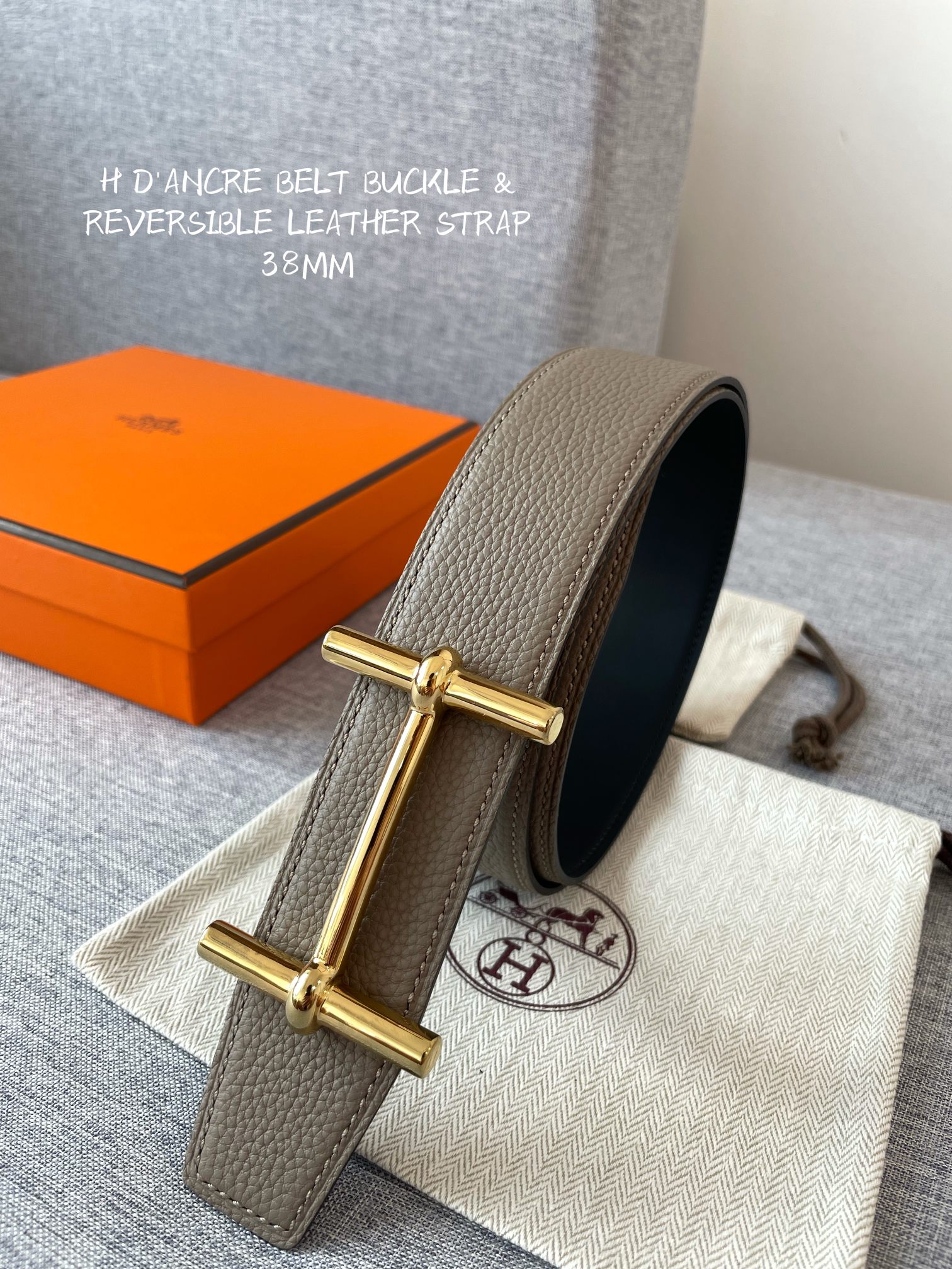 Hermès Basic Belt 38mm-s-m-l